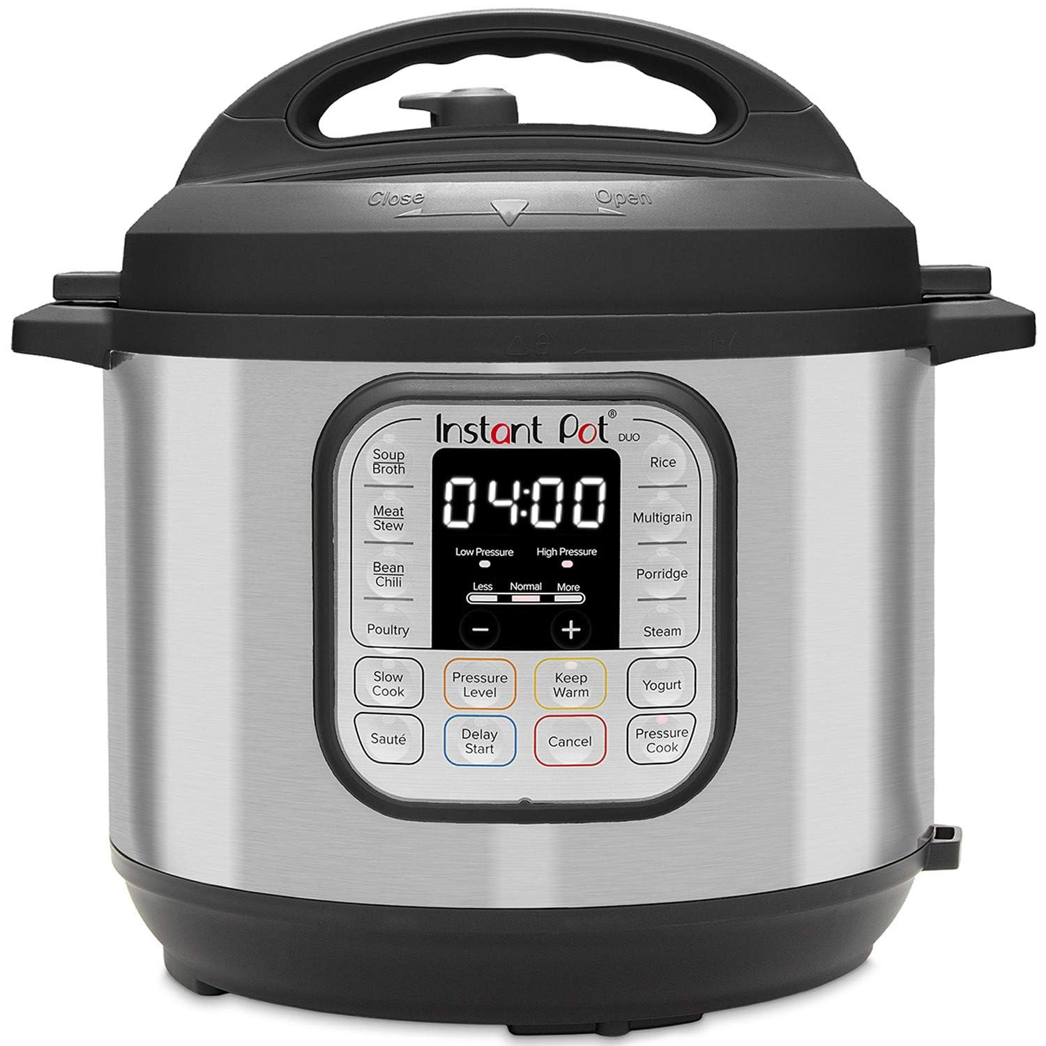 Instant Pot Duo 7-in-1 Electric Pressure Cooker 5.7L/6Qt - Multi-Functional Kitchen Appliance for Fast Cooking, Slow Cooking, Rice, Yogurt, Steaming & Sautéing | Stainless Steel Inner Pot | Dishwasher Safe | Perfect for Meal Prep, Family Dinners & Healthy Eating