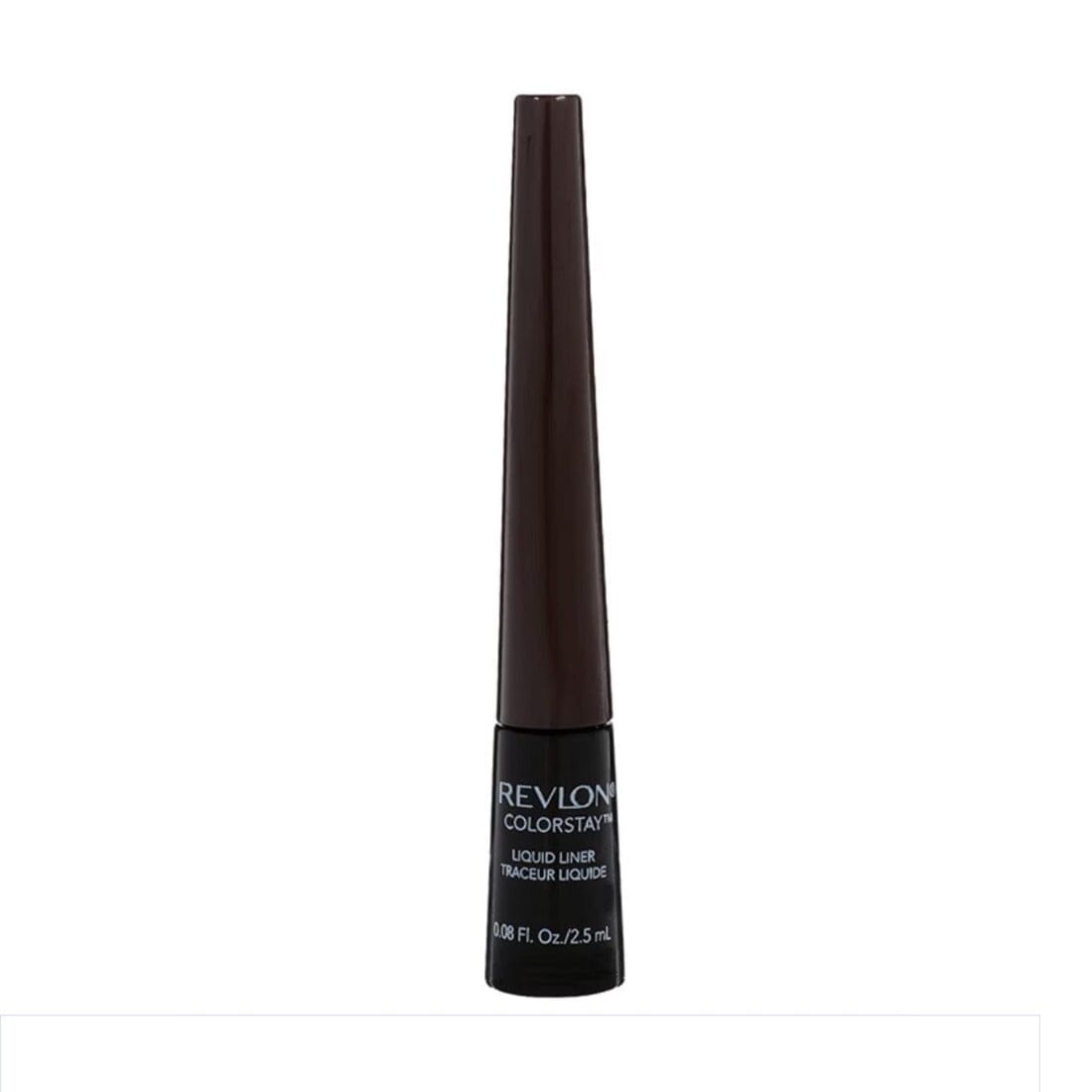 Revlon ColorStay Liquid Eyeliner - Long Lasting Waterproof Eyeliner in Black Brown (252) 2.5ml - Perfect for Daytime Office Look & Evening Smokey Eyes
