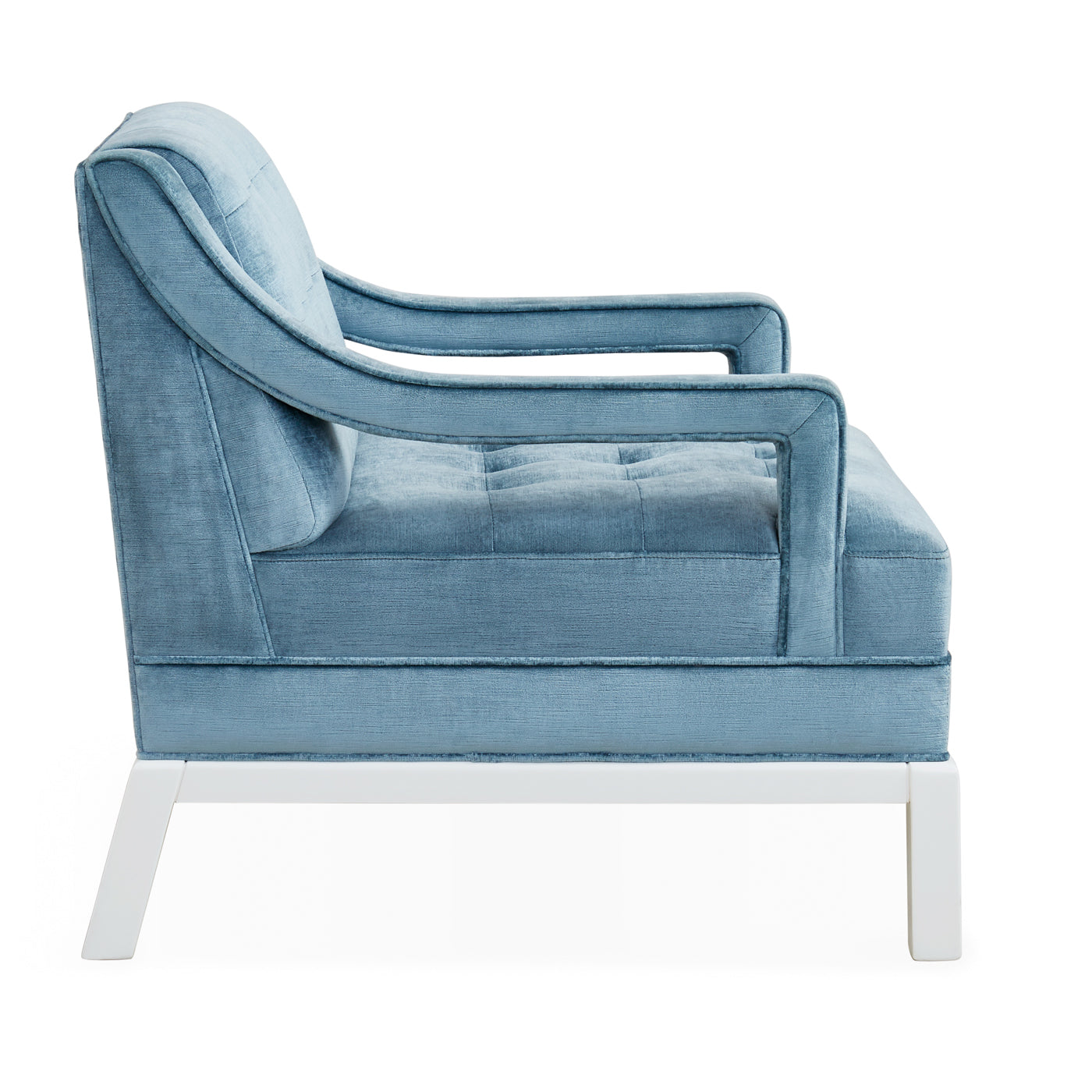 Doris Chair 2 - Modern Accent Chair for Living Room, Bedroom & Office - Comfortable Upholstered Armchair with Sturdy Metal Legs - Perfect for Relaxing, Reading & Small Spaces