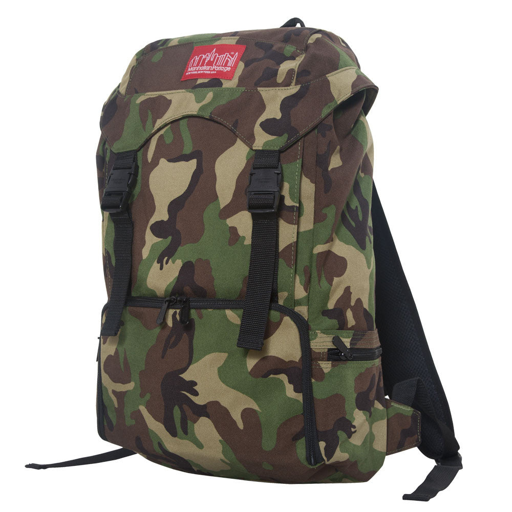 Manhattan Portage Hiker Backpack 3 - Durable Camouflage Daypack for Outdoor Adventures, Hiking & Travel | Water-Resistant & Lightweight Design for Camping, School & Daily Use