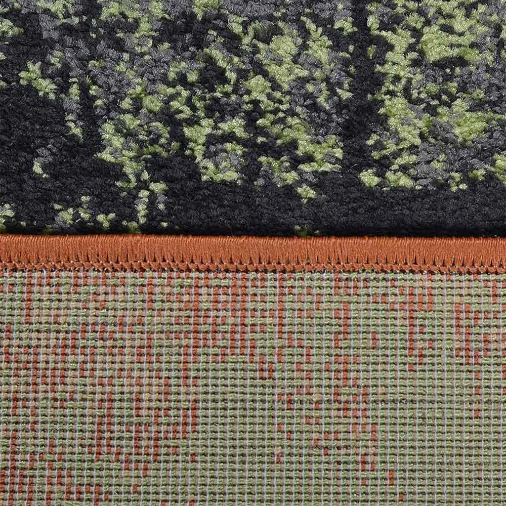 Modern Geometric Machine Woven Area Rug - Non-Slip Living Room Carpet for Home Decor, Bedroom, Office - Soft & Durable Floor Covering for High Traffic Areas