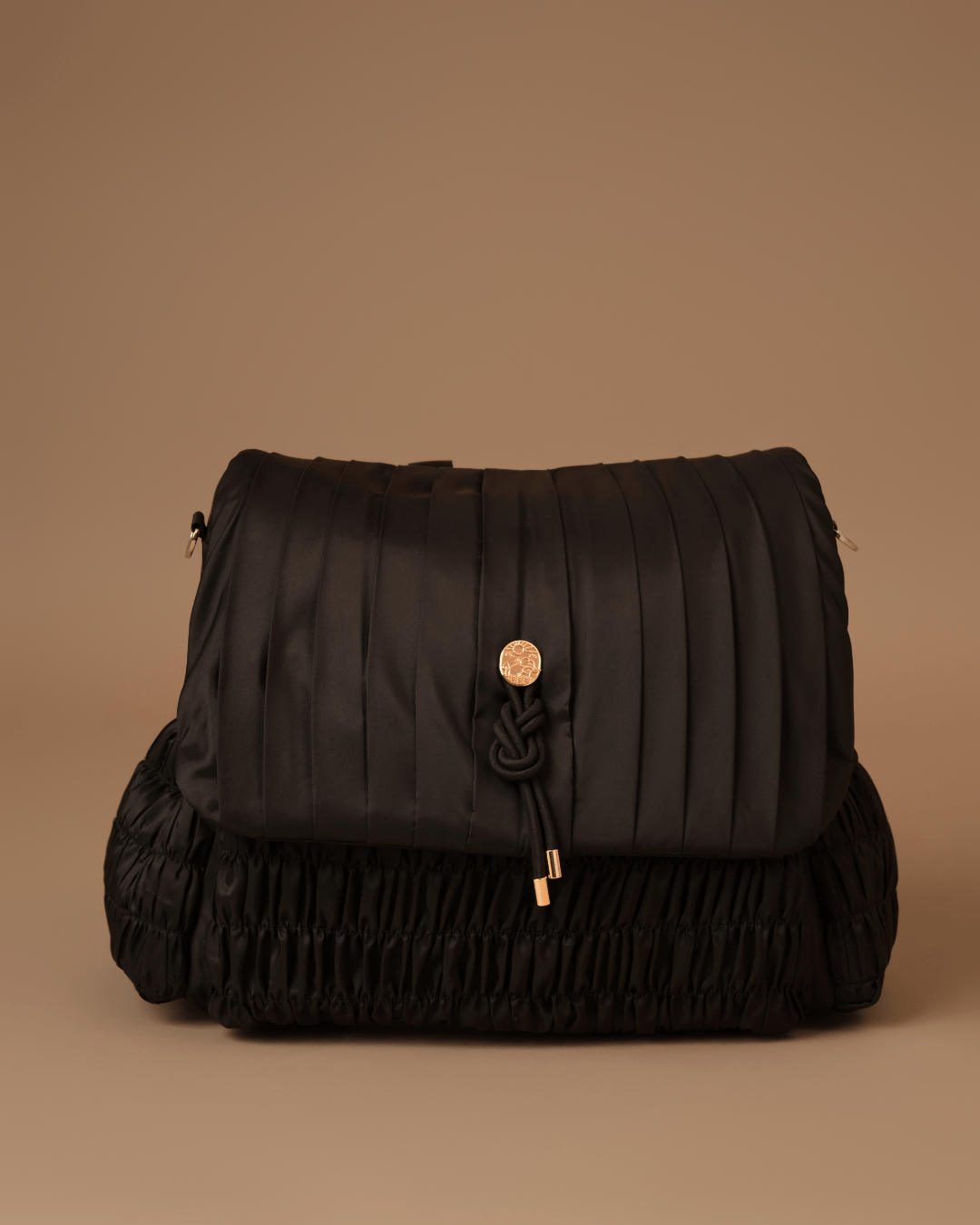 Premium Black Dune Diaper Bag - Large Waterproof Baby Tote with Insulated Pockets for Moms & Dads - Perfect for Travel, Daycare & Family Outings