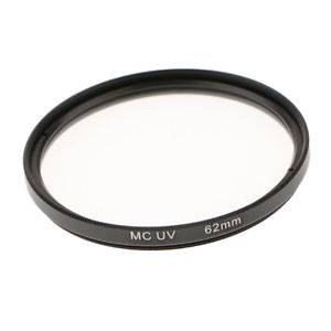 62mm High Resolution Protective UV Filter for DSLR & Mirrorless Cameras - Reduce Glare & Enhance Clarity for Outdoor Photography & Travel