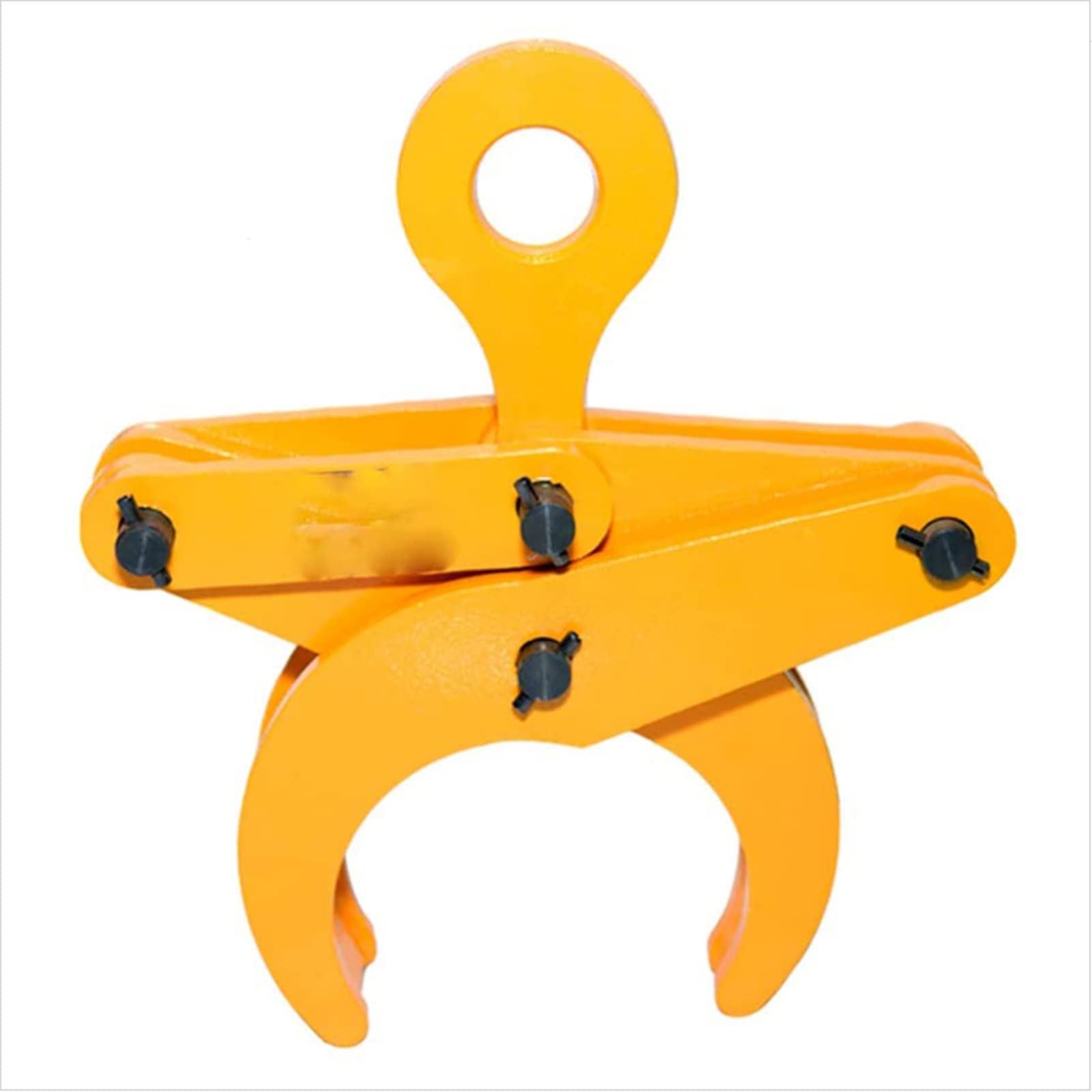 YUOPL 2000 lbs Capacity Vertical Lifting Clamp - Heavy Duty Drum Lifter for Steel Barrels & Steel Plate Lifting Tongs with Spreader - Ideal for Warehouse, Construction & Industrial Material Handling