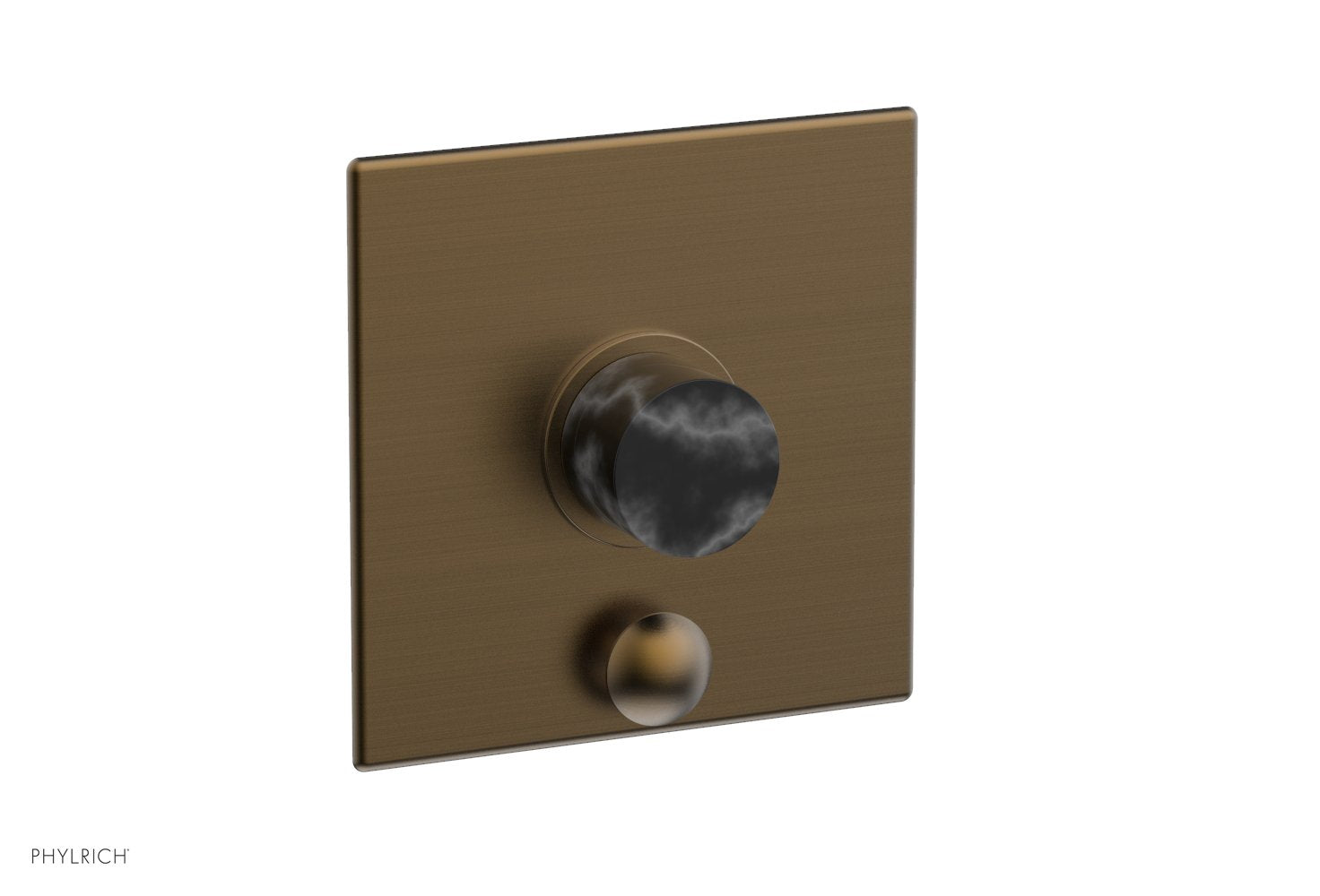 BASIC II Pressure Balance Shower Valve Trim Kit with Diverter and Handle - 4 Inch Chrome Finish for Bathroom Renovation | Perfect for Modern Home Shower Systems