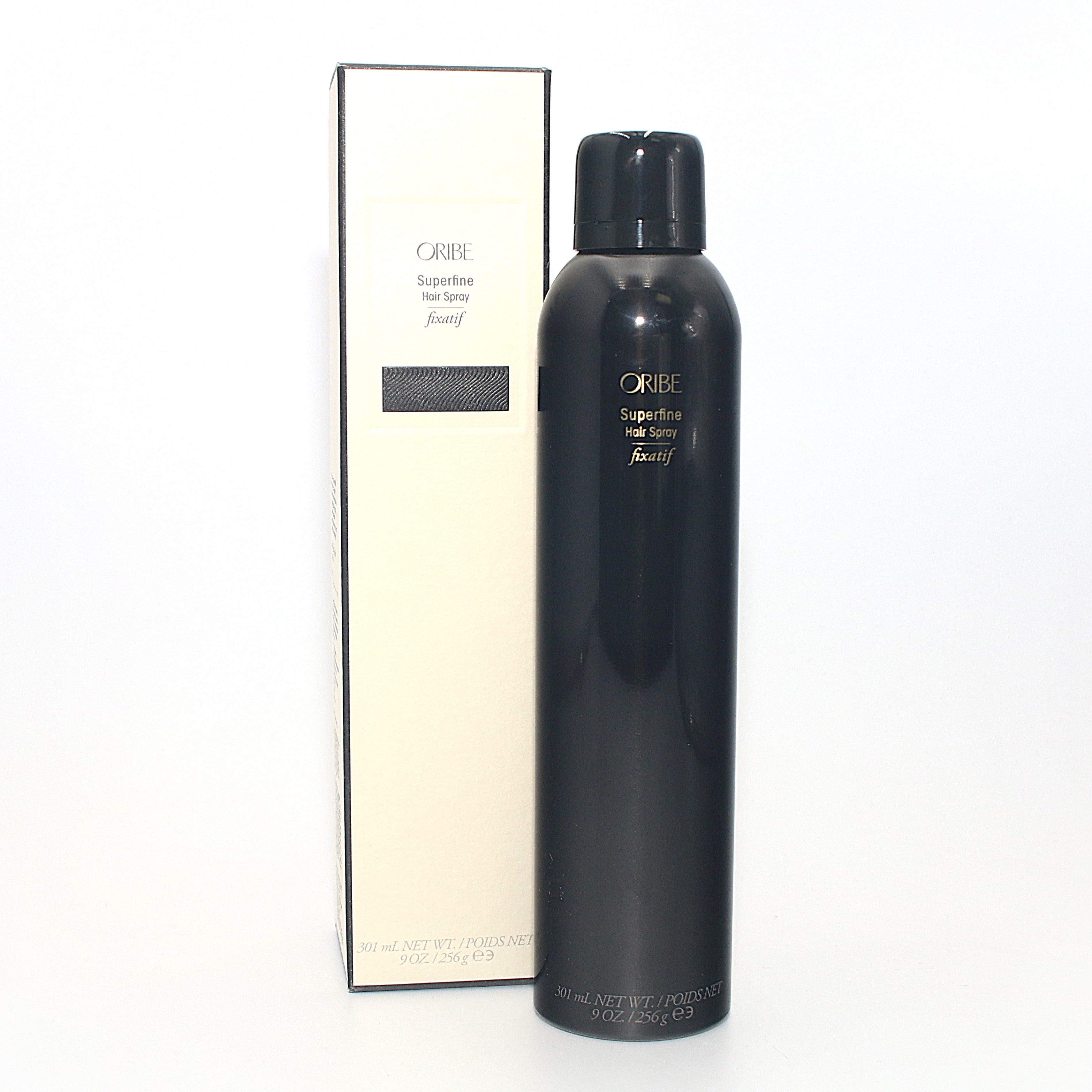Oribe Superfine Hair Spray 9 oz - Lightweight Shine & Hold Hairspray for All Hair Types | Perfect for Styling, Volume & Frizz Control | Salon-Quality Hair Care for Daily Use & Special Occasions