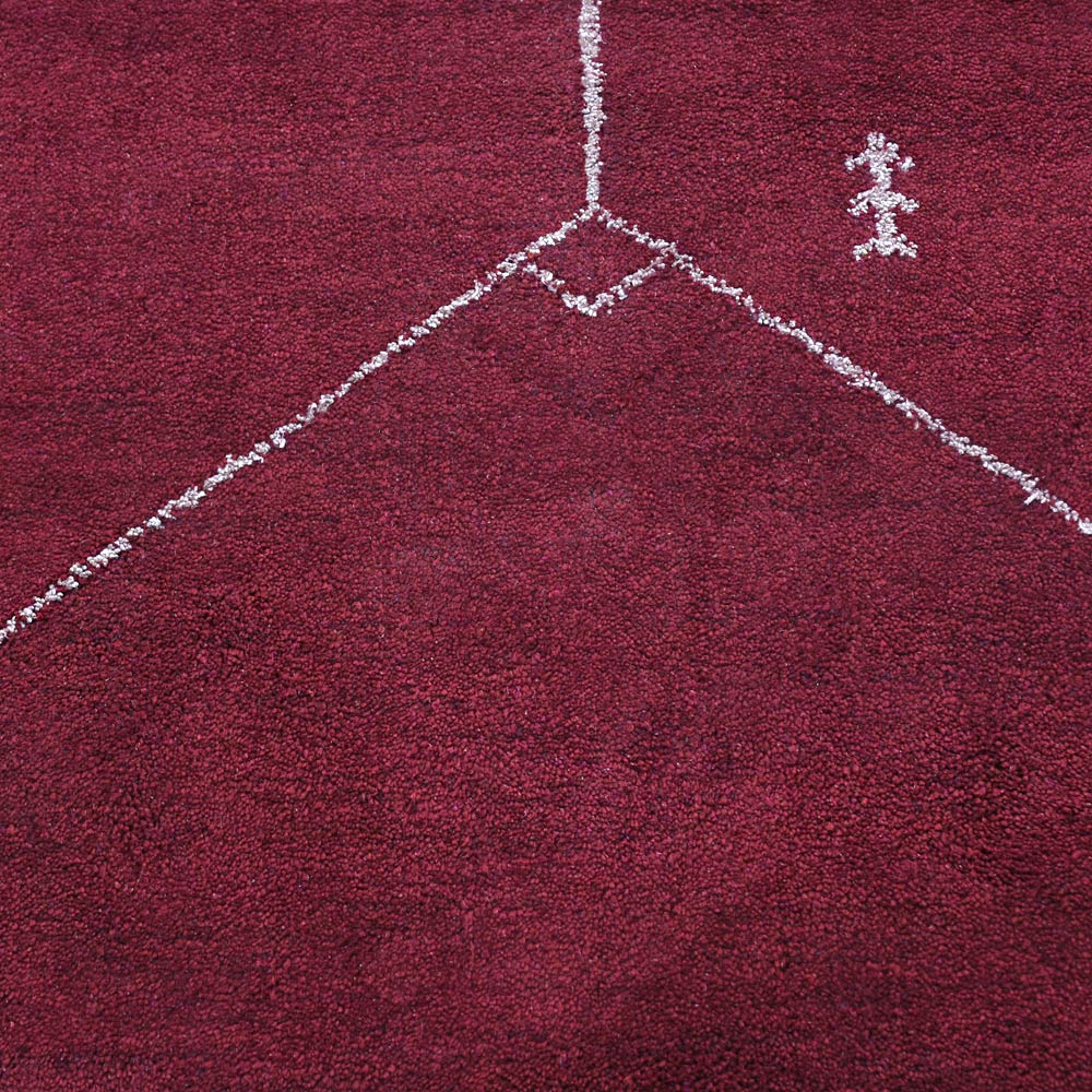 Hand Knotted Sanctuary Rug - Premium Wool Area Rug for Living Room, Bedroom & Dining Room - Soft & Durable Home Decor for Cozy Spaces