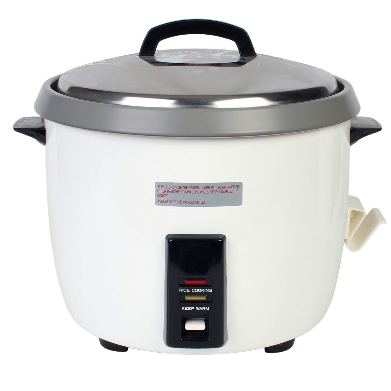 Tiger Chef SEJ50000T Nonstick 30-Cup Rice Cooker & Warmer - Large Capacity Electric Rice Cooker for Family Gatherings, Parties & Meal Prep