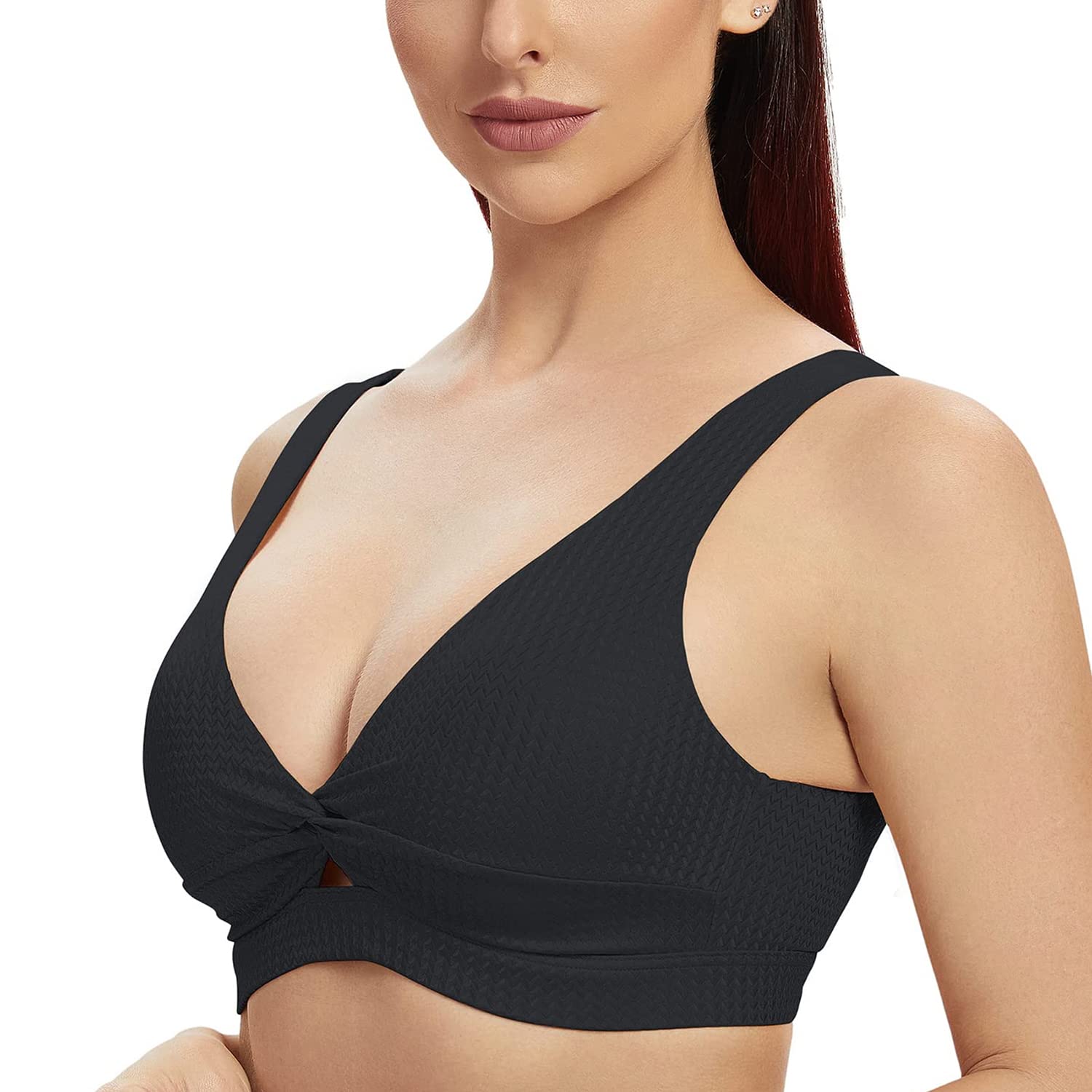 Mirry Women's Wireless Minimizer Bra - Non-Padded Comfort Sports Bra for Everyday Wear & Sleep - Soft Lightweight Support for Yoga, Gym & Lounge
