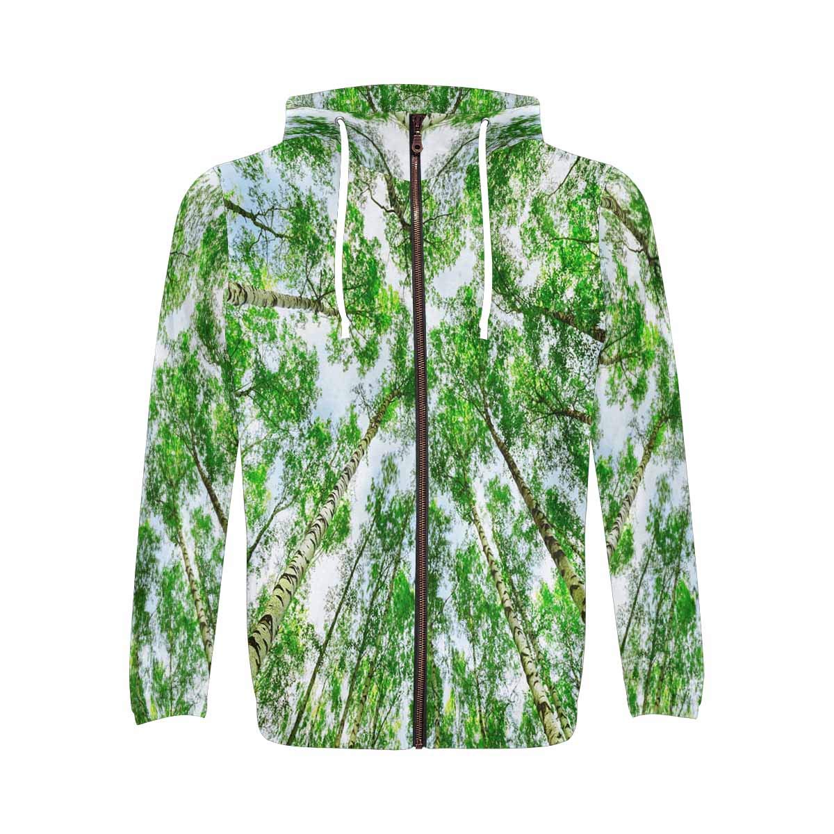 **InterestPrint Men's Athletic Full Zip Hoodie Sweatshirt - Comfortable & Stylish Pullover for Gym, Running & Casual Wear (XS-3XL)**