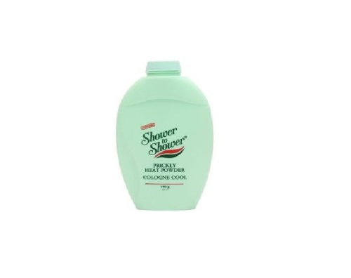 Shower To Shower Prickly Heat Powder - Cologne Cool Scent, 150g | Talcum Powder for Men & Women | Keeps Skin Dry & Fresh After Shower, Gym & Hot Weather