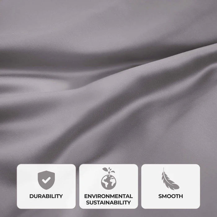 300 Thread Count Modal Beechwood Pillowcase Set - 2 Piece Soft & Breathable Bedding for a Comfortable Night's Sleep - Perfect for Home, Hotel, and Travel Use