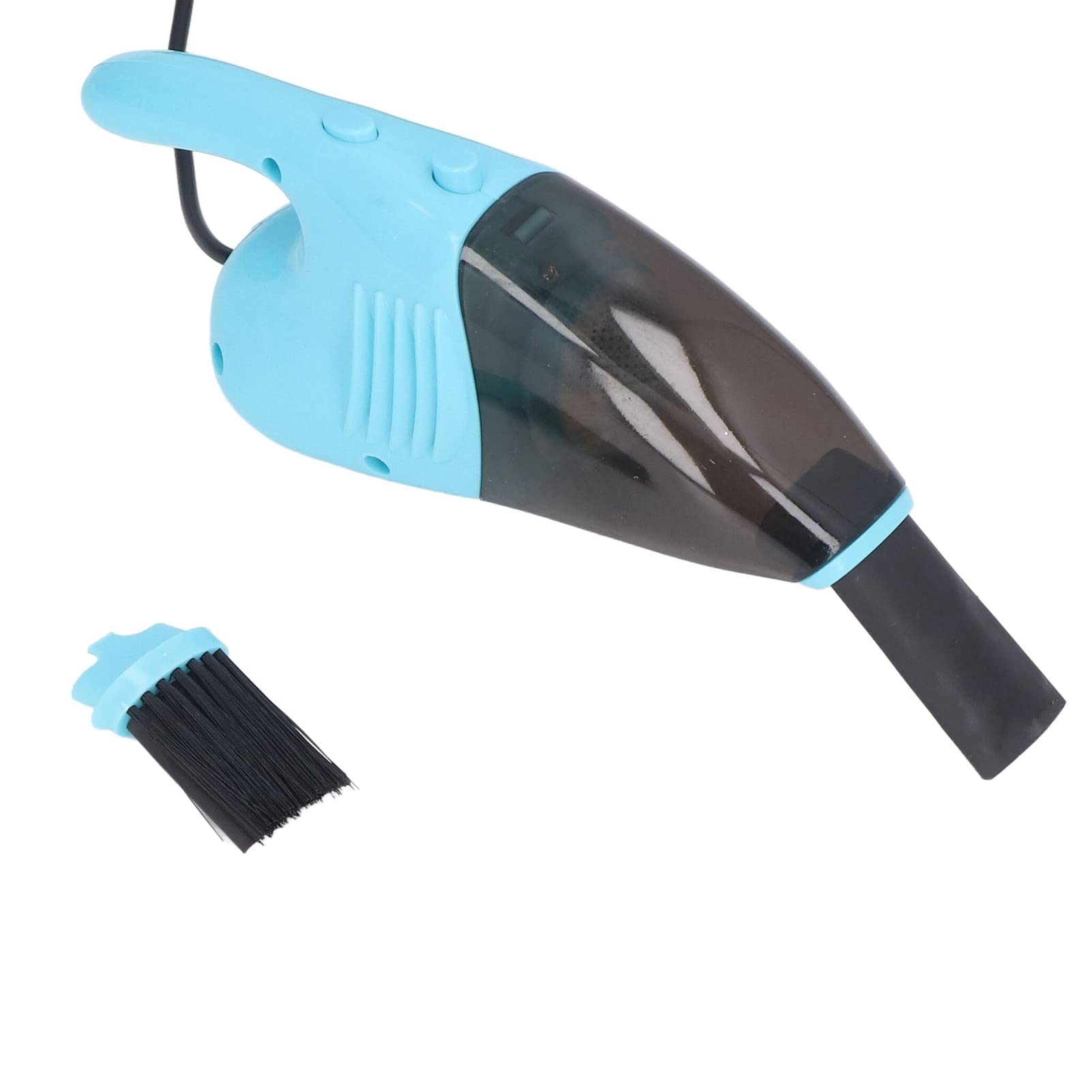 Pokerty9 Mini Desk Vacuum Cleaner - Portable USB Rechargeable Keyboard Vacuum for Office, Car, Computer & Electronics - Green | Perfect for Cleaning Dust, Crumbs & Debris from Keyboards, Cars & Workspaces
