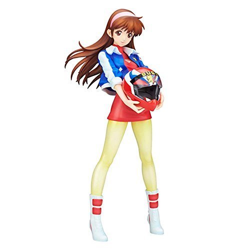 MegaHouse Alpha Omega Future GPX Cyber Formula Sugo Asuka 1/7 Scale Anime Figure - Perfect for Anime Collectors and Cyber Formula Fans Display