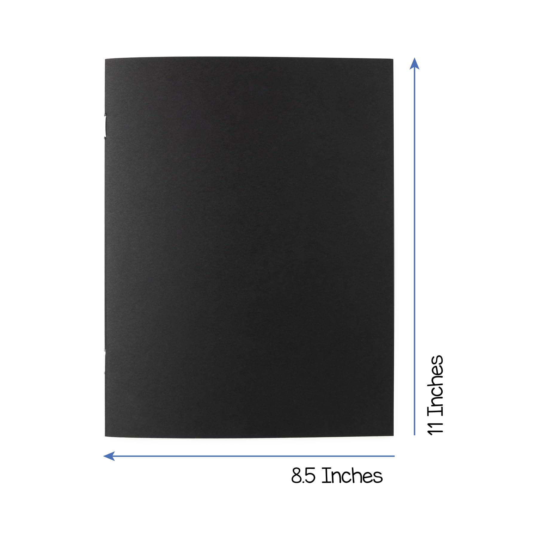 Hygloss 5.5x8.5in Blank Books 50-Pack - Black Journals for Writing & Sketching - Perfect for Art, Crafts & Journaling