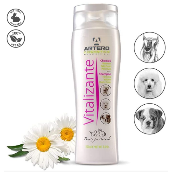 Artero Vitalizing Shampoo for Hair Growth & Volume - 3 Sizes (8oz, 16oz, 32oz) - Sulfate-Free & Biotin-Enriched Formula - Perfect for Daily Use & Damaged Hair Repair