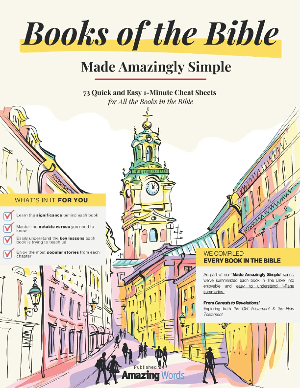 Books of The Bible Made Simple - Easy Guide for Bible Study, Teaching & Personal Devotion
