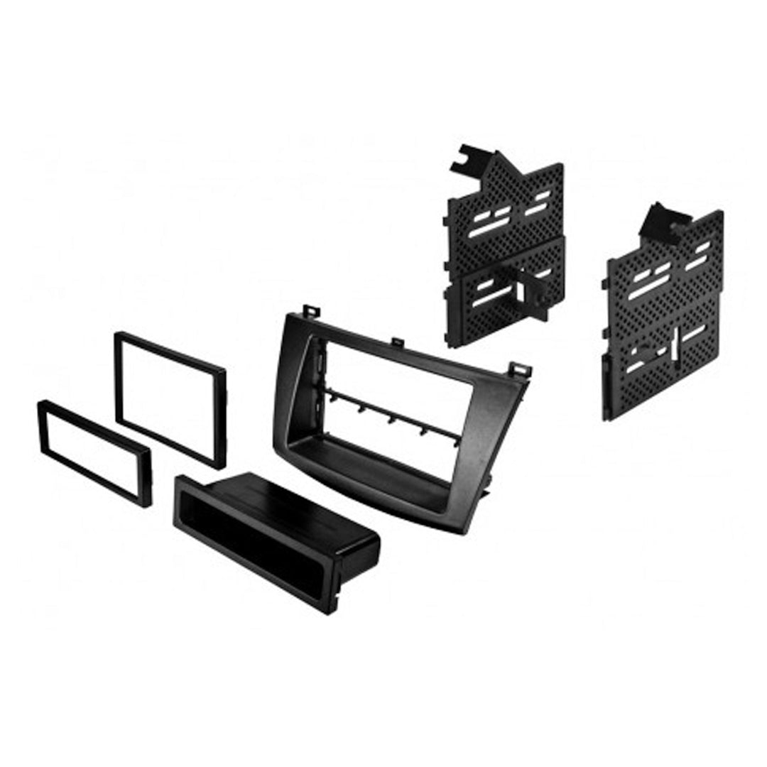 MAZK849 Car Stereo for 2010-2013 Mazda3 - Single DIN/ISO with Pocket or Double DIN Installation - Perfect for Aftermarket Audio Upgrades & Enhanced Driving Experience