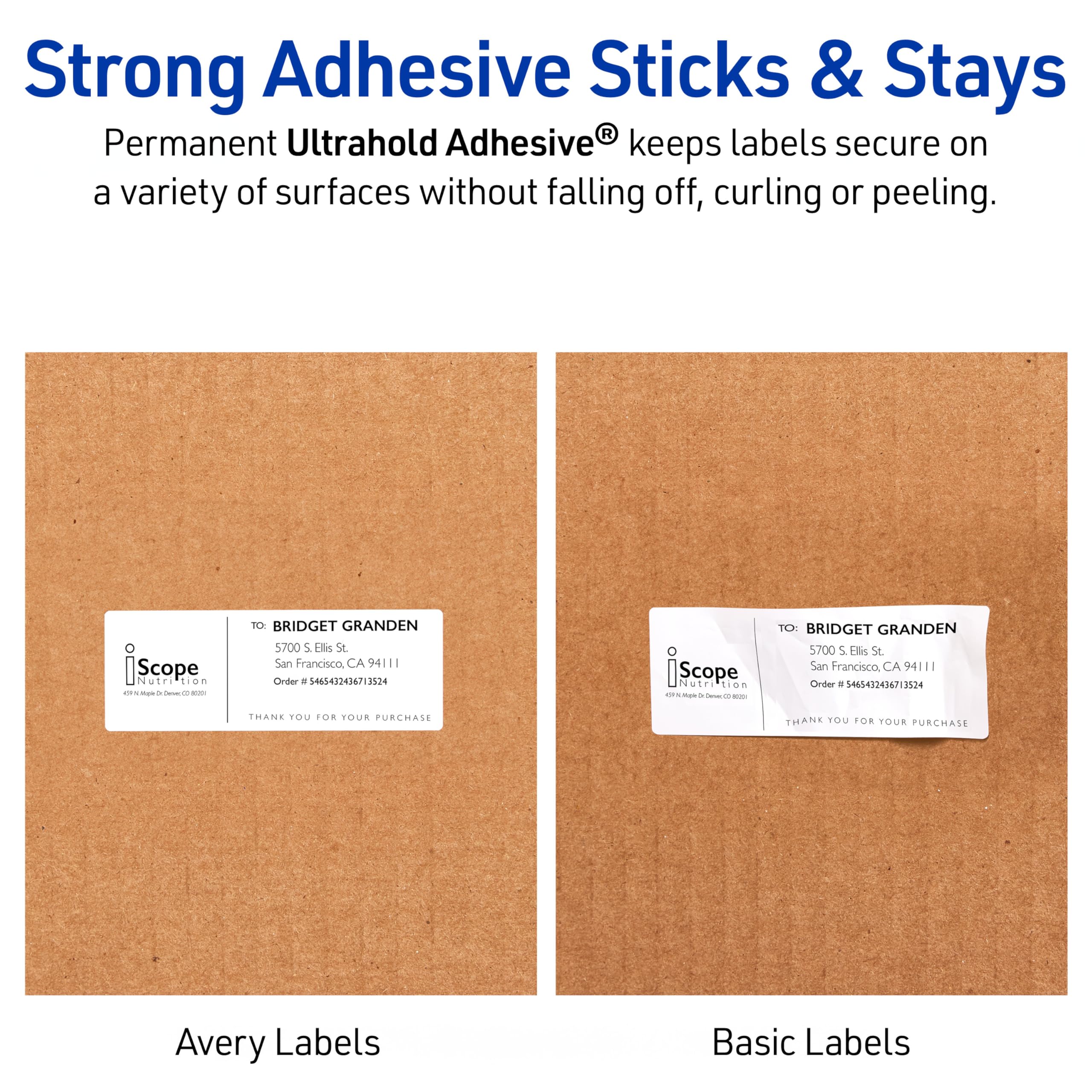 Avery 5520 Waterproof Sticker Labels 1