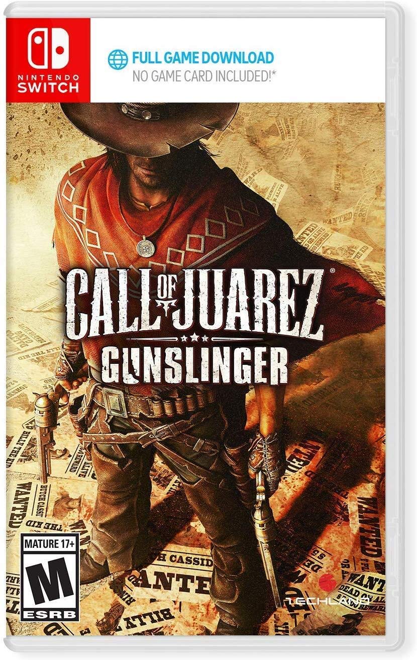 Call of Juarez: Gunslinger - Wild West Shooter Game for Nintendo Switch | Action-Packed Adventure for Home & Travel Gaming