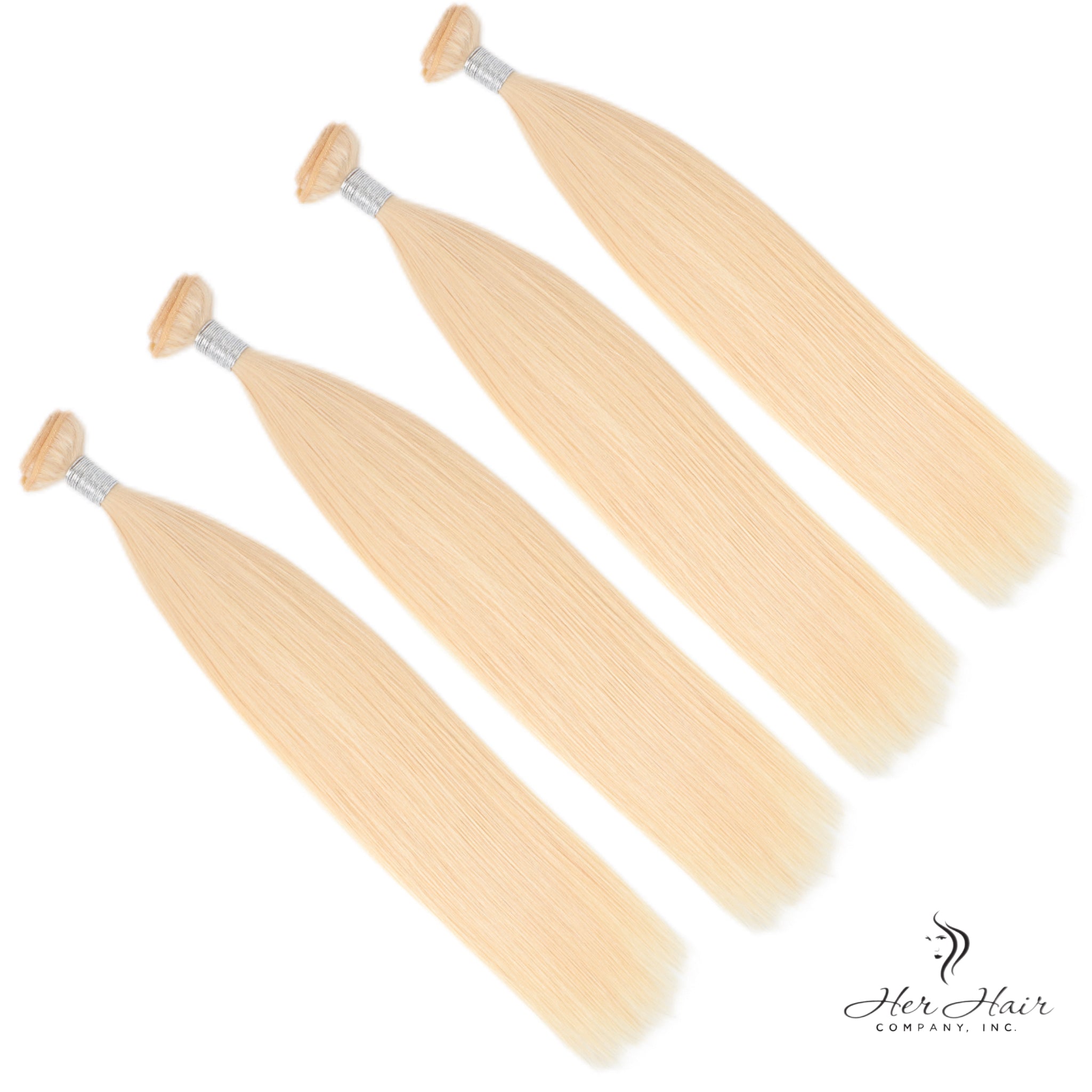 Brazilian 613 Blonde Hair Bundles - 4 Pack Virgin Remy Human Hair Extensions for Straight & Wavy Styles | Perfect for Daily Wear, Parties & Special Occasions