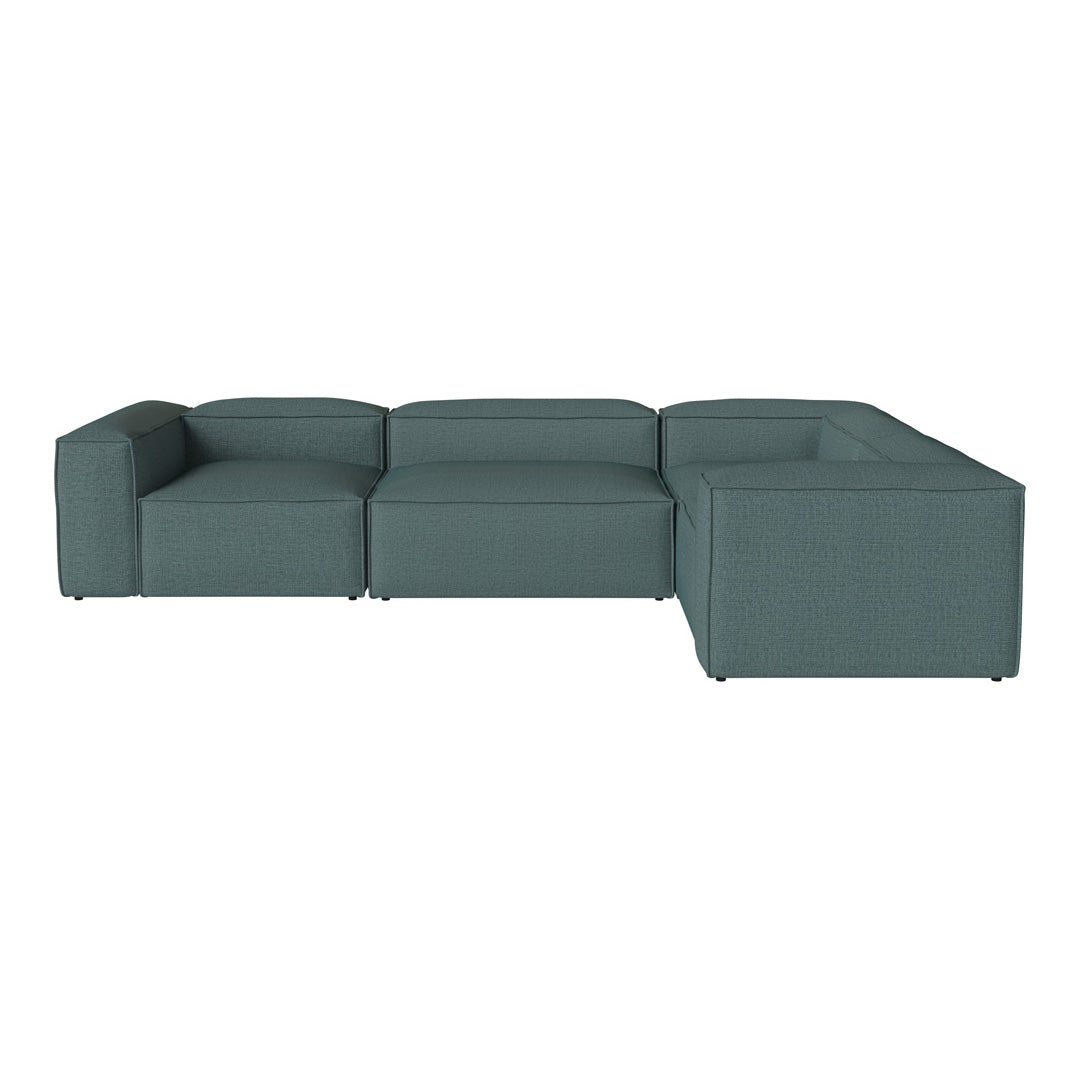 Cosima Corner Sofa - Modern L-Shaped Sectional Couch for Living Room, Home Theater & Lounge Spaces