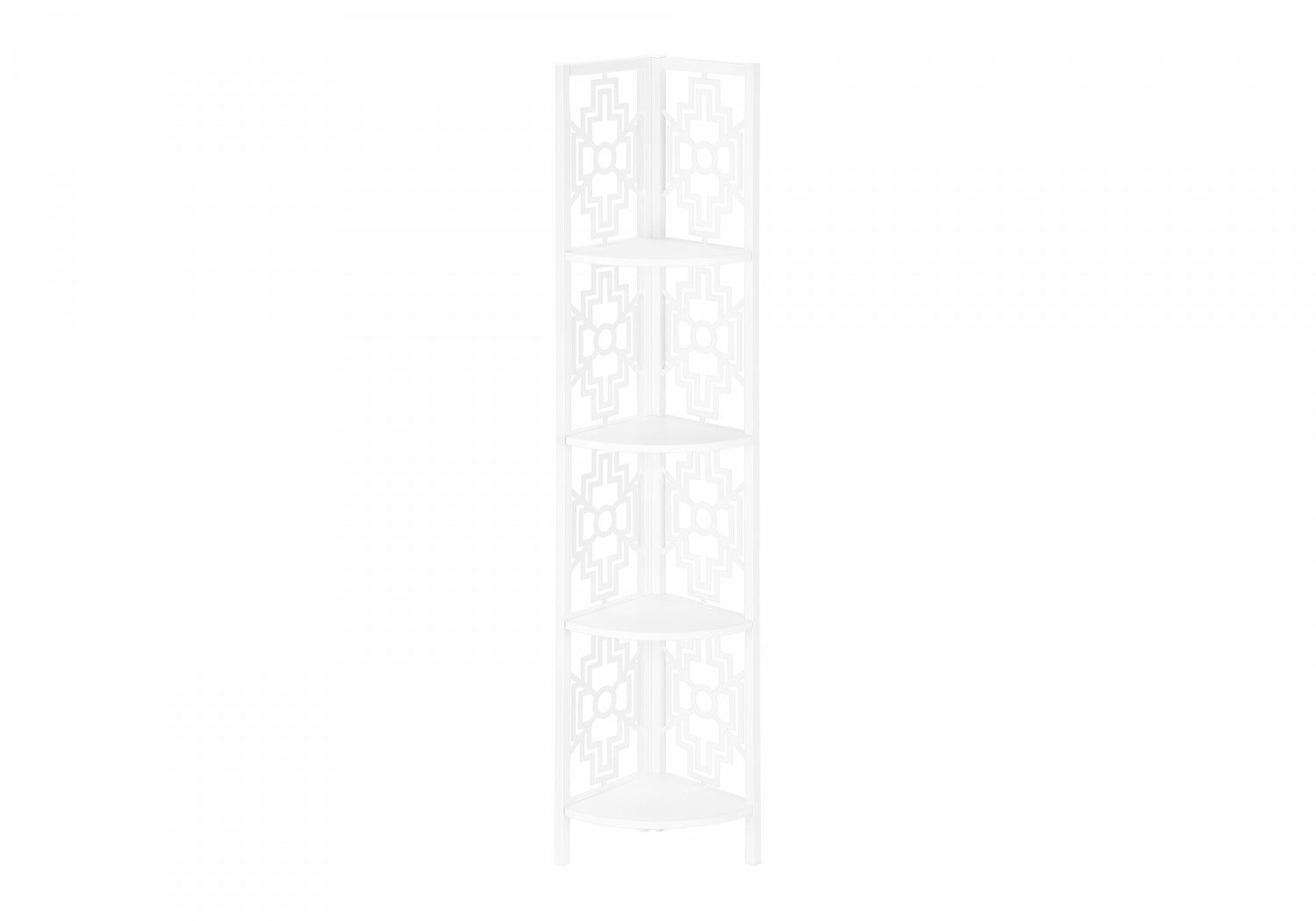 Modern White Tindra Bookcase - Sturdy Wooden Bookshelf for Home, Office & Library - Perfect for Organizing Books, Decor & Storage