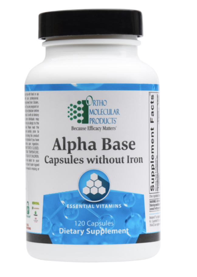 Alpha Base Capsules - Iron-Free Multivitamin Supplement for Men & Women | Supports Immune Health & Energy Boost | Ideal for Daily Wellness & Active Lifestyles