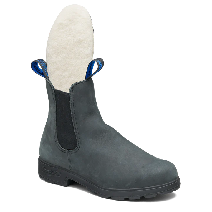 Blundstone 2273 Winter Thermal Original Women's High Top Boots - Rustic Black - Waterproof & Insulated for Cold Weather - Perfect for Hiking, Work & Outdoor Activities