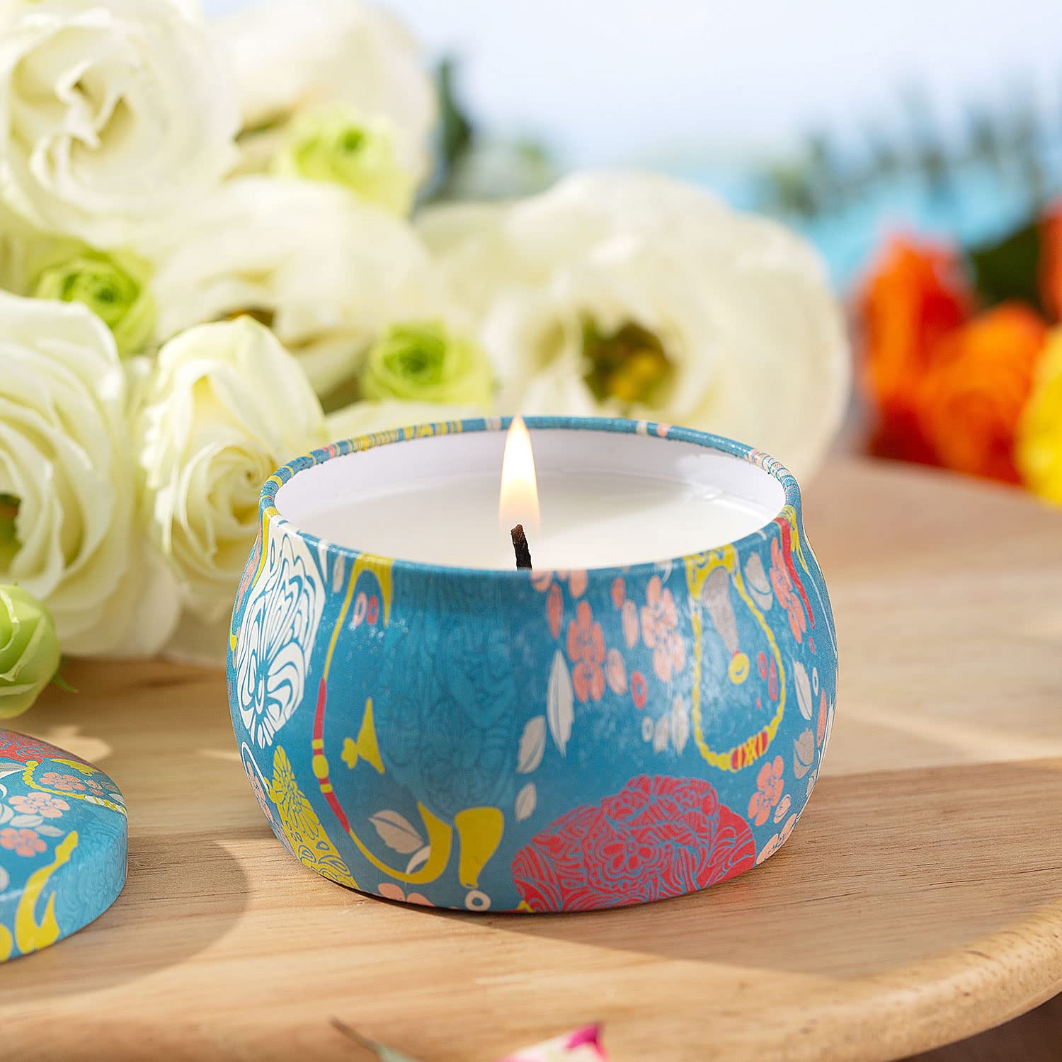 4-Pack Scented Soy Candles (4.4oz) - Aromatherapy Stress Relief Candles for Home, Bath & Relaxation - Perfect Gifts for Women (Birthday, Christmas, Thanksgiving, Get Well Soon) - Create Cozy Atmosphere for Bedroom, Bathroom & Meditation Spaces