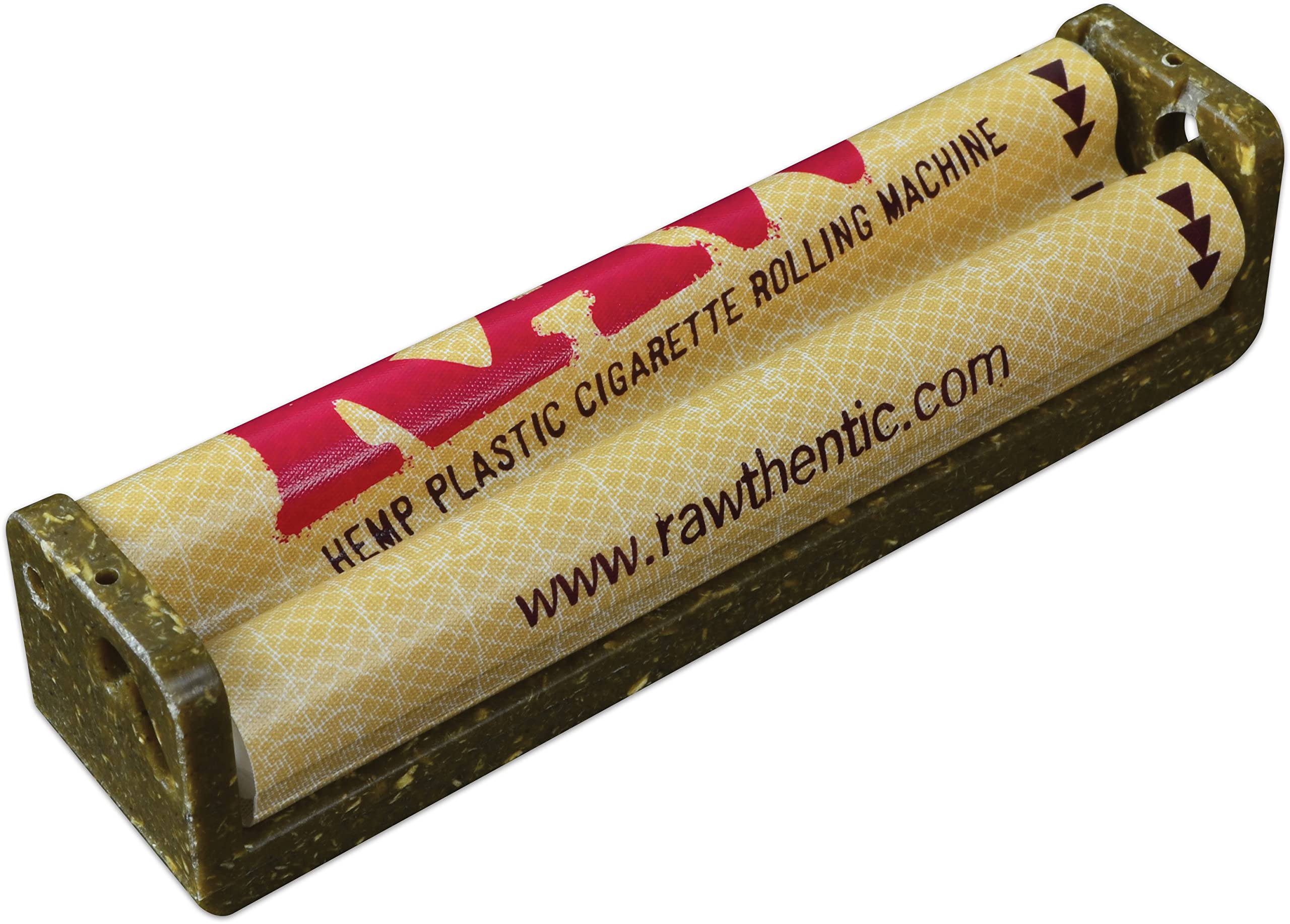 RAW Organic King Size Cigarette Rolling Papers Combo Kit - 2 Packs Organic Hemp Papers, 3 Boxes Pre-Rolled Tips, 110mm Rolling Machine & Cigarette Saver - Perfect for Rolling Smooth, Natural Cigarettes at Home or On-The-Go