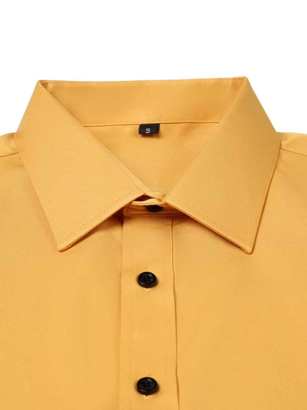 Men's Long Sleeve Dress Shirts - Stretch Wrinkle Free Button Down Shirt for Business, Wedding & Formal Wear - Regular Fit - Perfect for Office, Interviews and Special Occasions