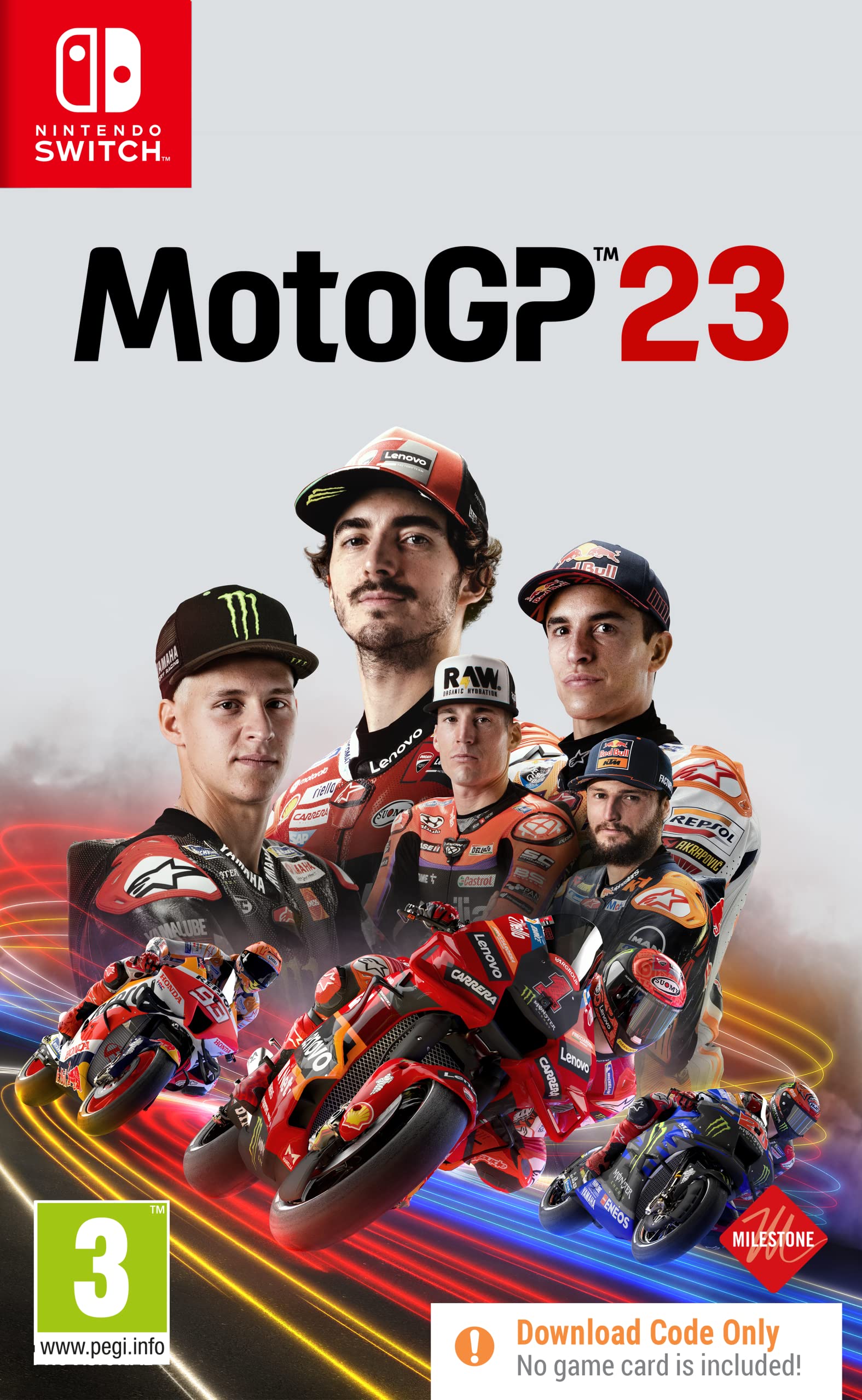MotoGP 23 - Official Video Game for Nintendo Switch | Realistic Motorcycle Racing Simulation | Perfect for Racing Enthusiasts & Gift Giving