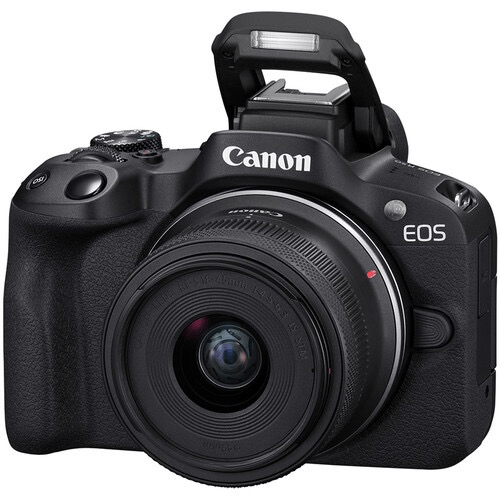 Canon EOS R50 Mirrorless Digital Camera with 18-45mm & 55-210mm Lenses Kit - 4K Video, Dual Pixel AF, Black | Perfect for Travel, Vlogging & Photography Enthusiasts