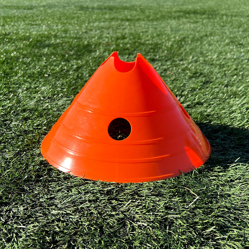 FC 6 Pro Cone - High Visibility Orange Safety Cone for Road Construction, Parking, and Traffic Control | Durable PVC Material for Indoor & Outdoor Use