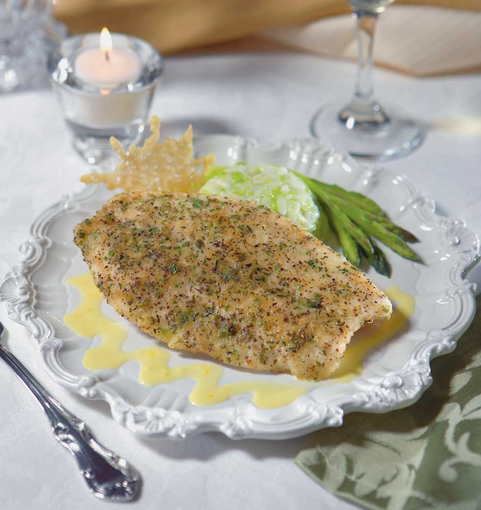 Roasted Garlic and Herb Seasoned Tilapia Fillets - 5 oz (10 lb Pack) - Perfect for Quick Dinners, Meal Prep, and Healthy Protein Meals