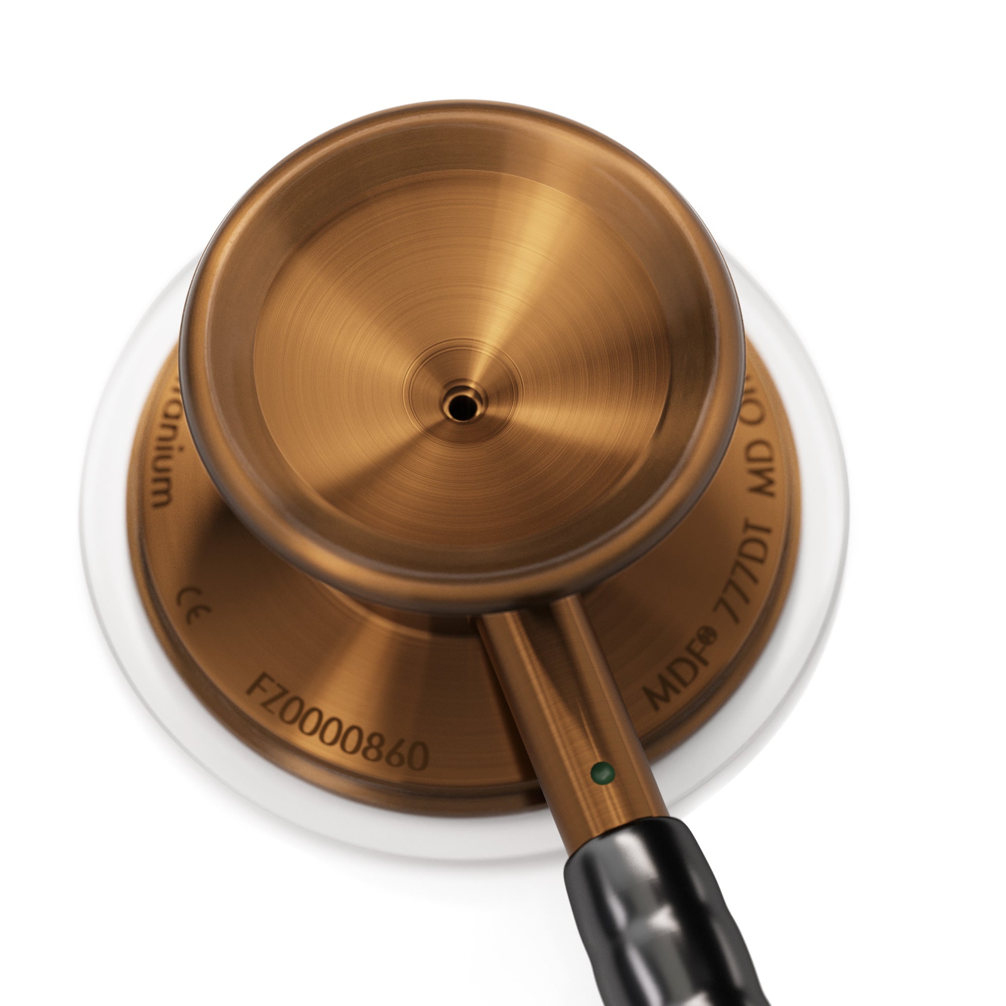 MD One® Epoch® Titanium Adult Stethoscope - Black/Cyprium Finish | Premium Medical Stethoscope for Doctors, Nurses & Healthcare Professionals | Ideal for Clinical Use, Patient Exams & Emergency Care