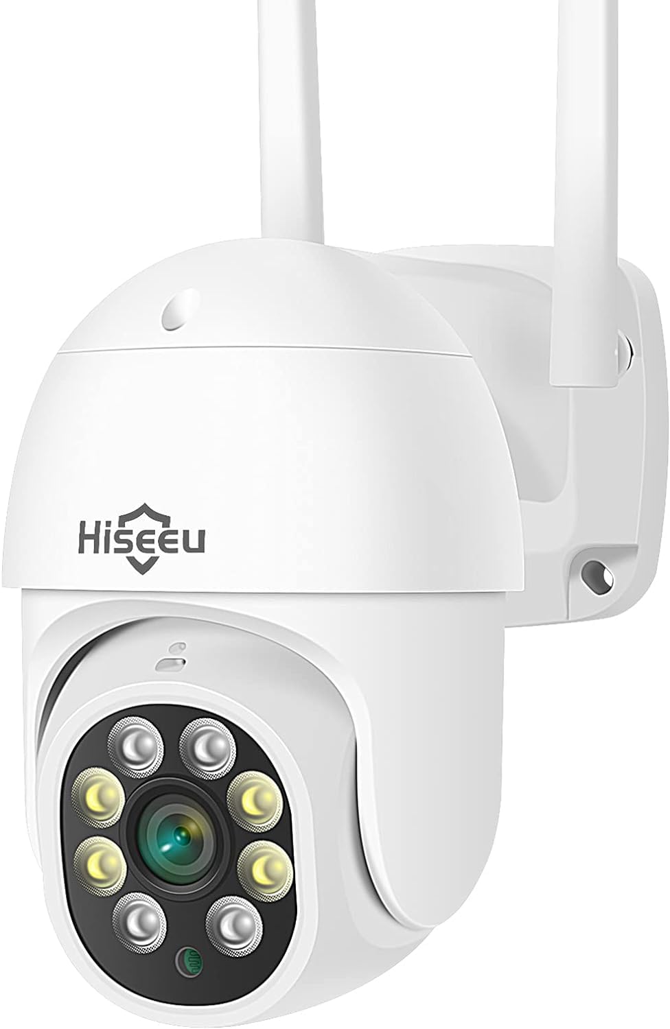 5MP Auto Tracking PTZ Outdoor Security Camera with Color Night Vision, 360° View, 2-Way Audio & Alexa Compatibility - IP66 Waterproof for Home, Office & Garden Surveillance (Hiseeu Brand)