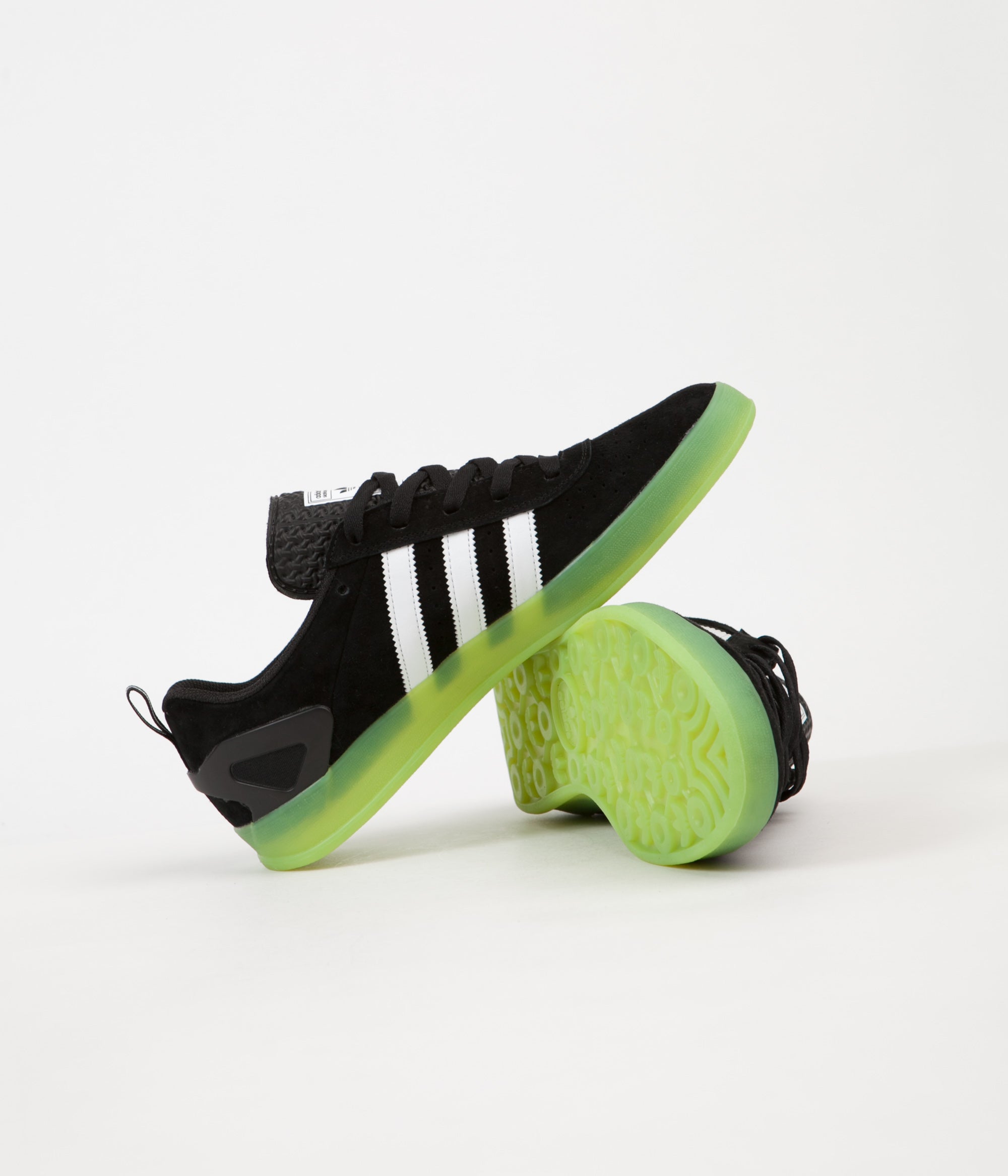 Adidas x Palace Pro 'Chewy' Sneakers - Black, White & Green Colorways - Stylish Streetwear Shoes for Skateboarding & Urban Fashion