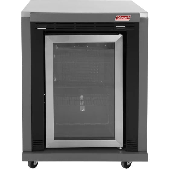 Coleman Revolution Portable Refrigerator - 54 Quart Black Gloss Fridge for Camping, RV, Tailgating & Outdoor Adventures | 12V Car Cooler with Freezer Compartment | Energy Efficient & Durable Design
