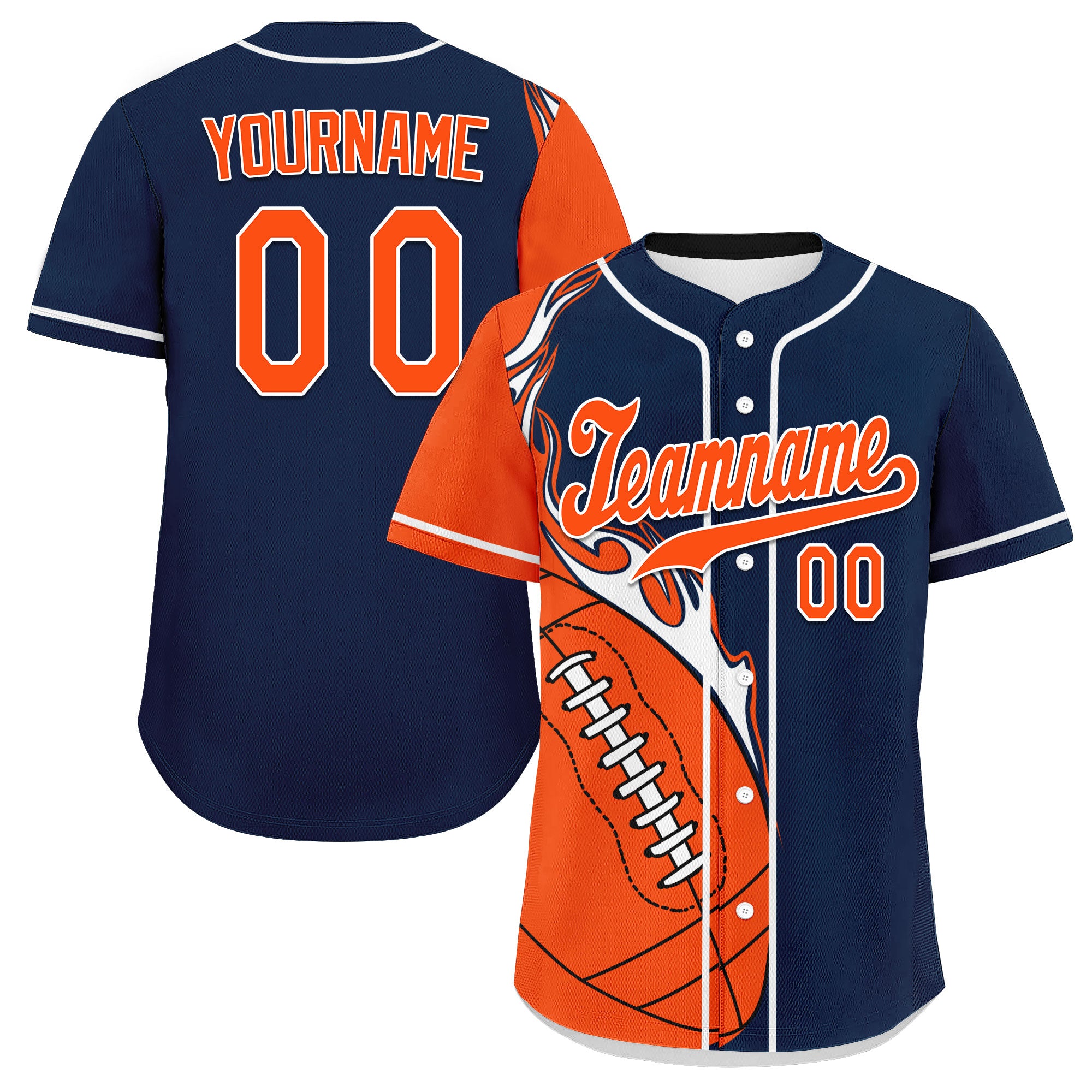 Custom Blue & Orange Basketball Jersey with TN Shoes Combo - Personalized Sports Outfit for Men | Game Day, Streetwear & Fan Gear | D0200101