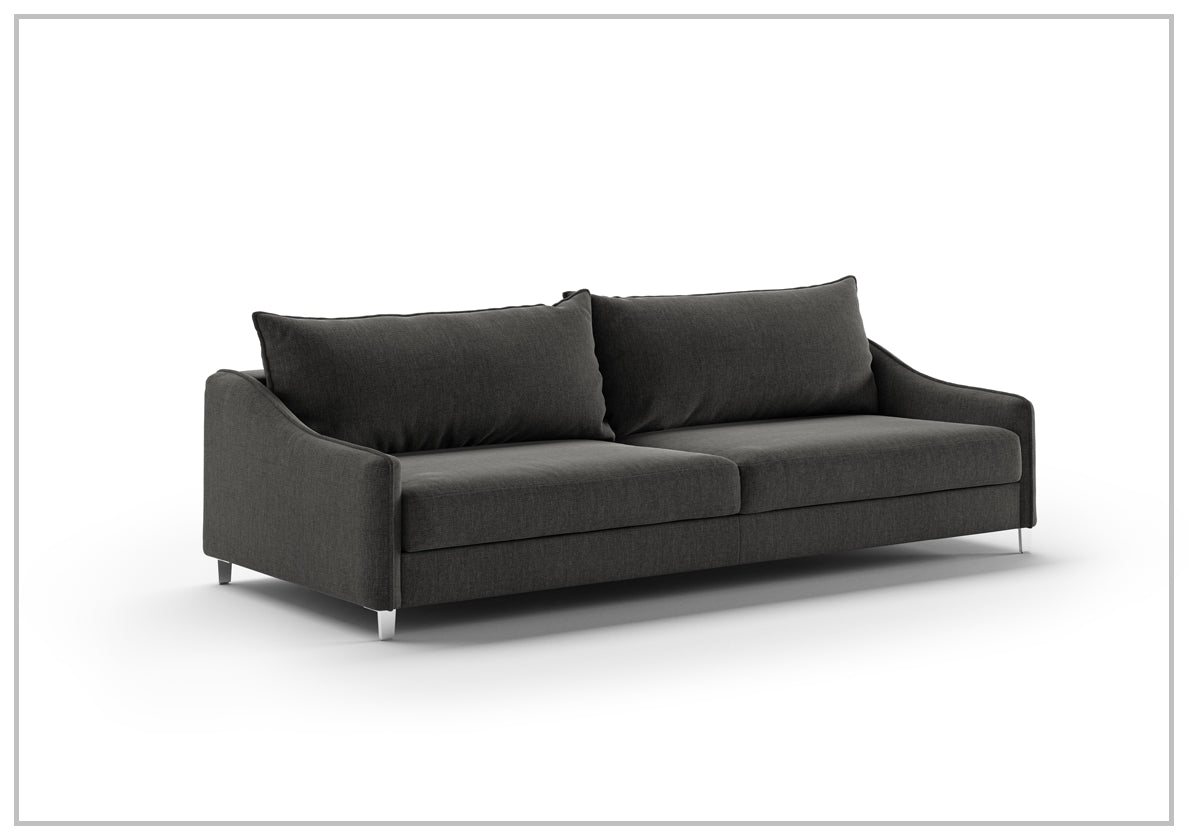 Luonto Ethos Fabric Sleeper Sofa - Convertible Bed with Nest Mechanism in Multiple Sizes (Queen, Full, Twin) for Small Spaces, Guest Rooms & Apartments
