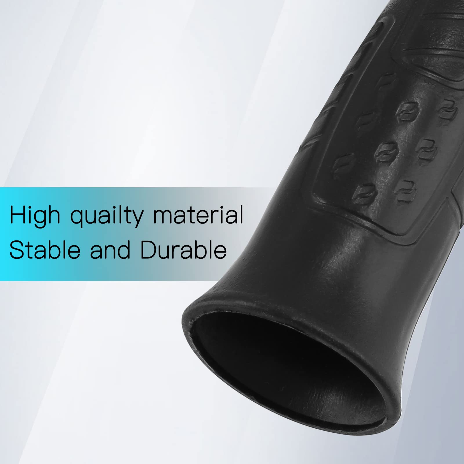 2Pcs 8mm Diameter Thread Angle Grinder Side Handle - Durable Plastic Replacement Handle for Angle Grinders & Sanders - Perfect for Woodworking, Metal Cutting & DIY Projects