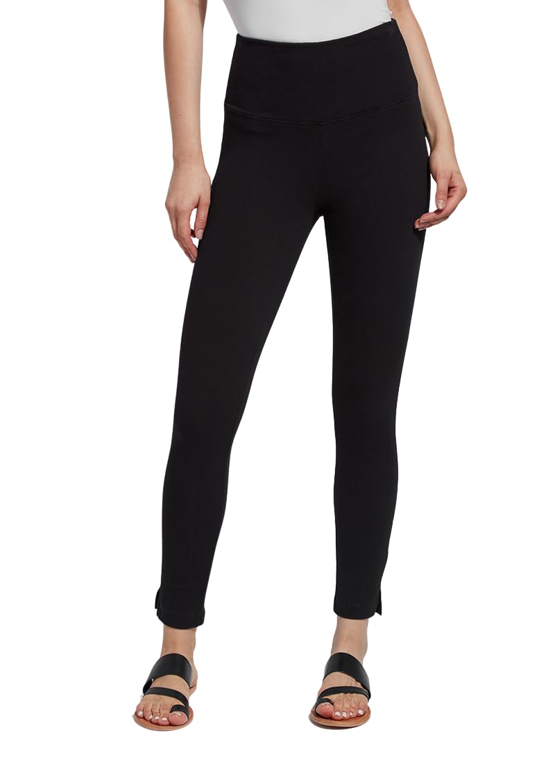 Lyssé Women's Stretch Denim Skinny Ankle Jeans Leggings - Comfortable High Waisted Jeggings for Casual Wear, Work & Everyday Outfits