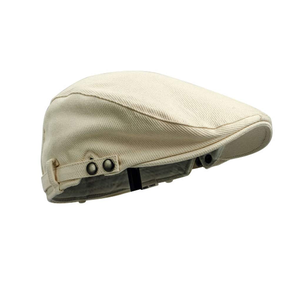 CLAPE Cotton Flat Ivy Gatsby Driving Hat - Classic Newsboy Irish Cabbie Golf Cap for Men | Vintage Style Driving, Golfing & Outdoor Activities