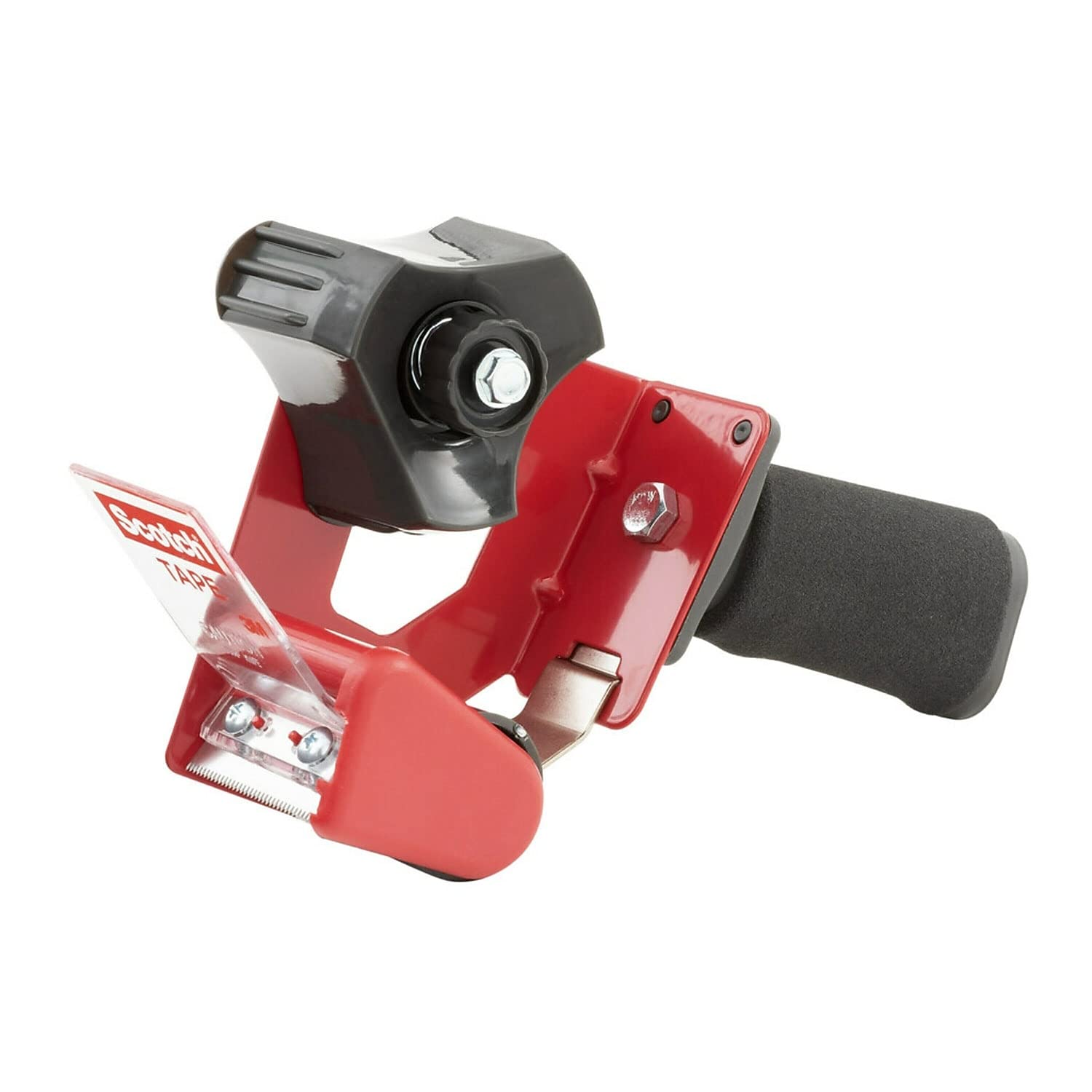Scotch 3750CS36ST Commercial Grade Tape with Grip Dispenser, 1-7/8-Inch x 54.6 Yards, 36 Rolls per Case – Heavy Duty Packing, Shipping & Office Use