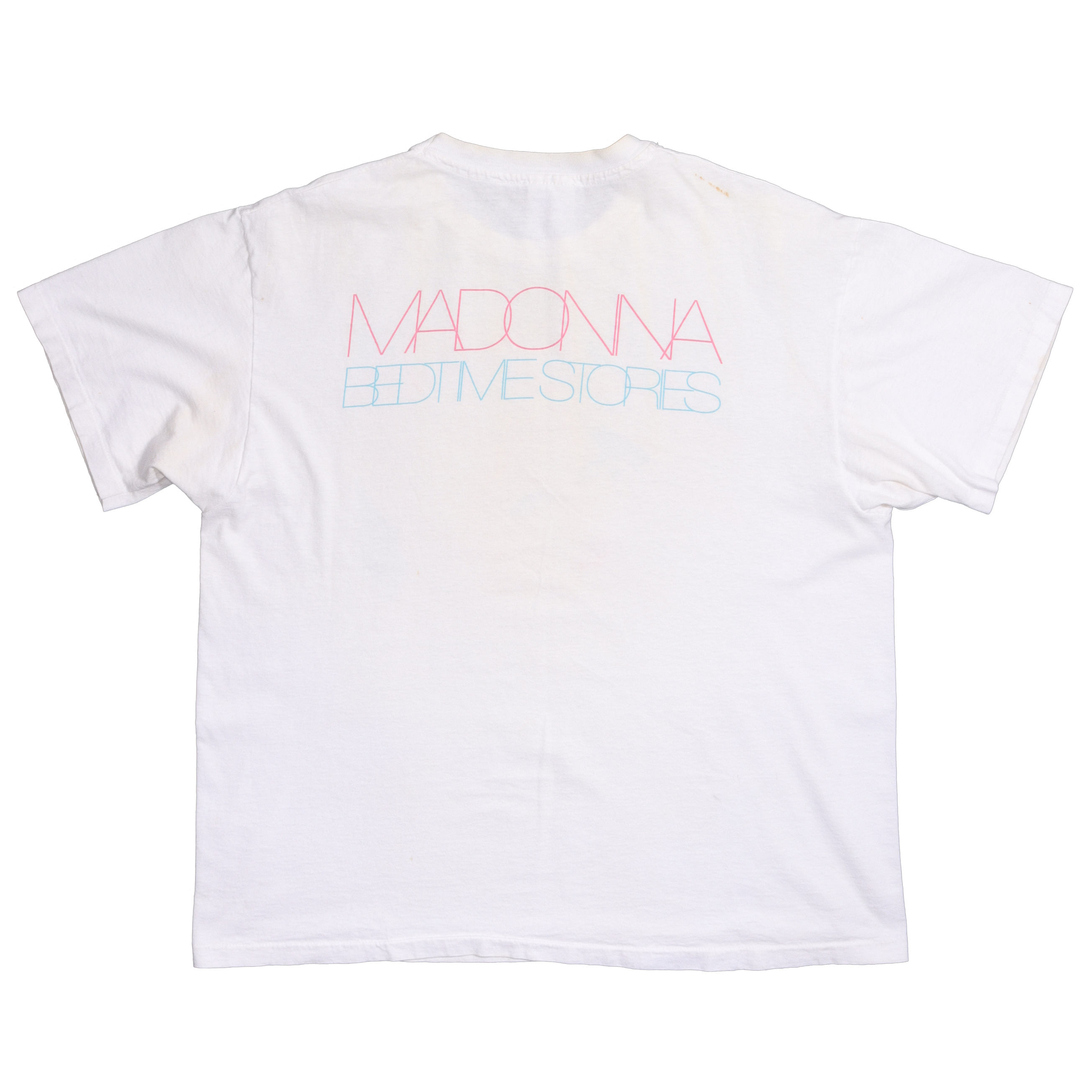 Vintage 1990's Madonna 'Bedtime Stories' Tour T-Shirt - Retro Music Band Tee for Concerts & 90s Nostalgia Fans