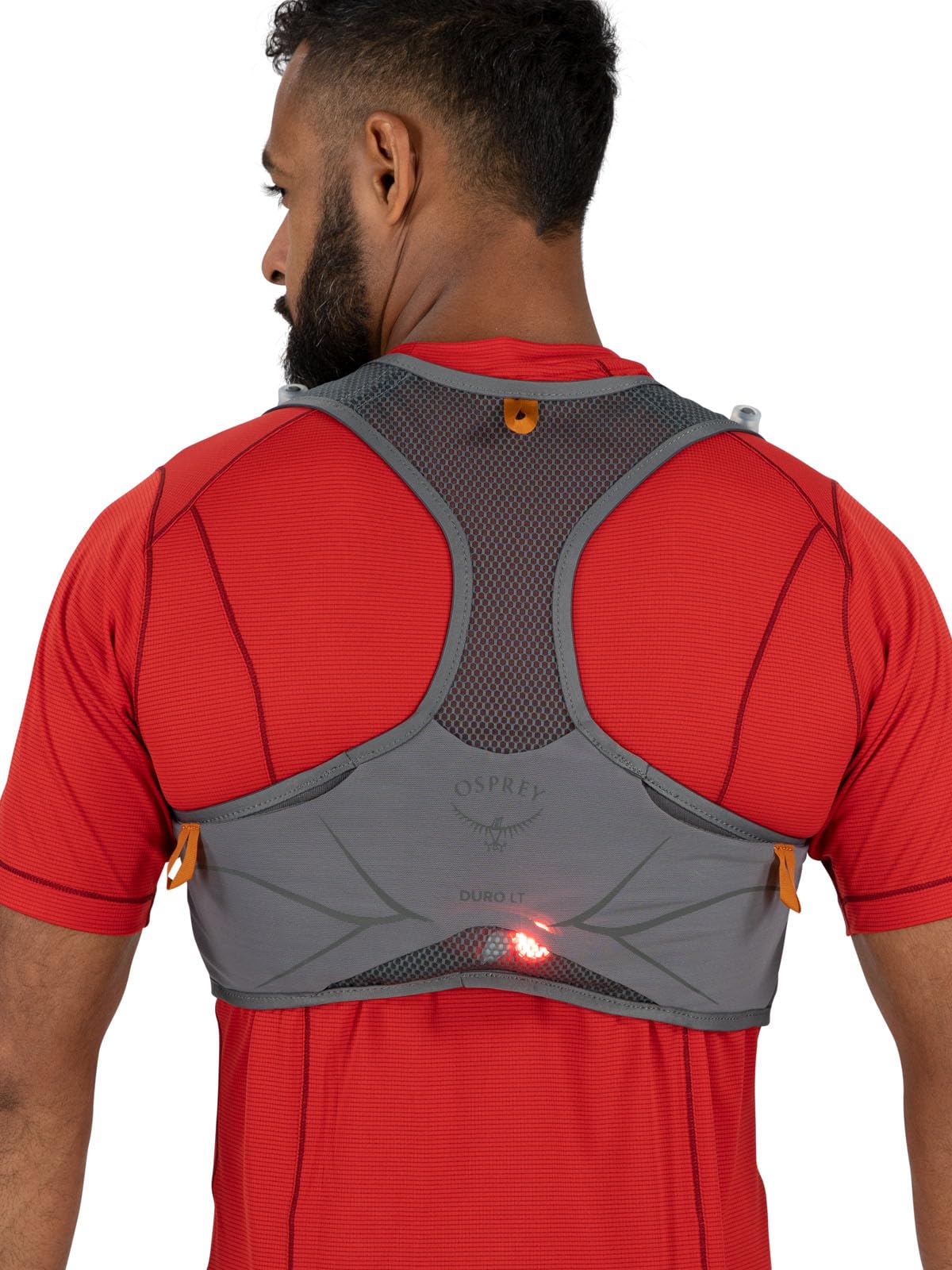 Osprey Duro LT Men's Running Hydration Vest with Hydraulics Soft Flasks - Lightweight Trail Running Pack for Marathon, Hiking & Outdoor Adventures