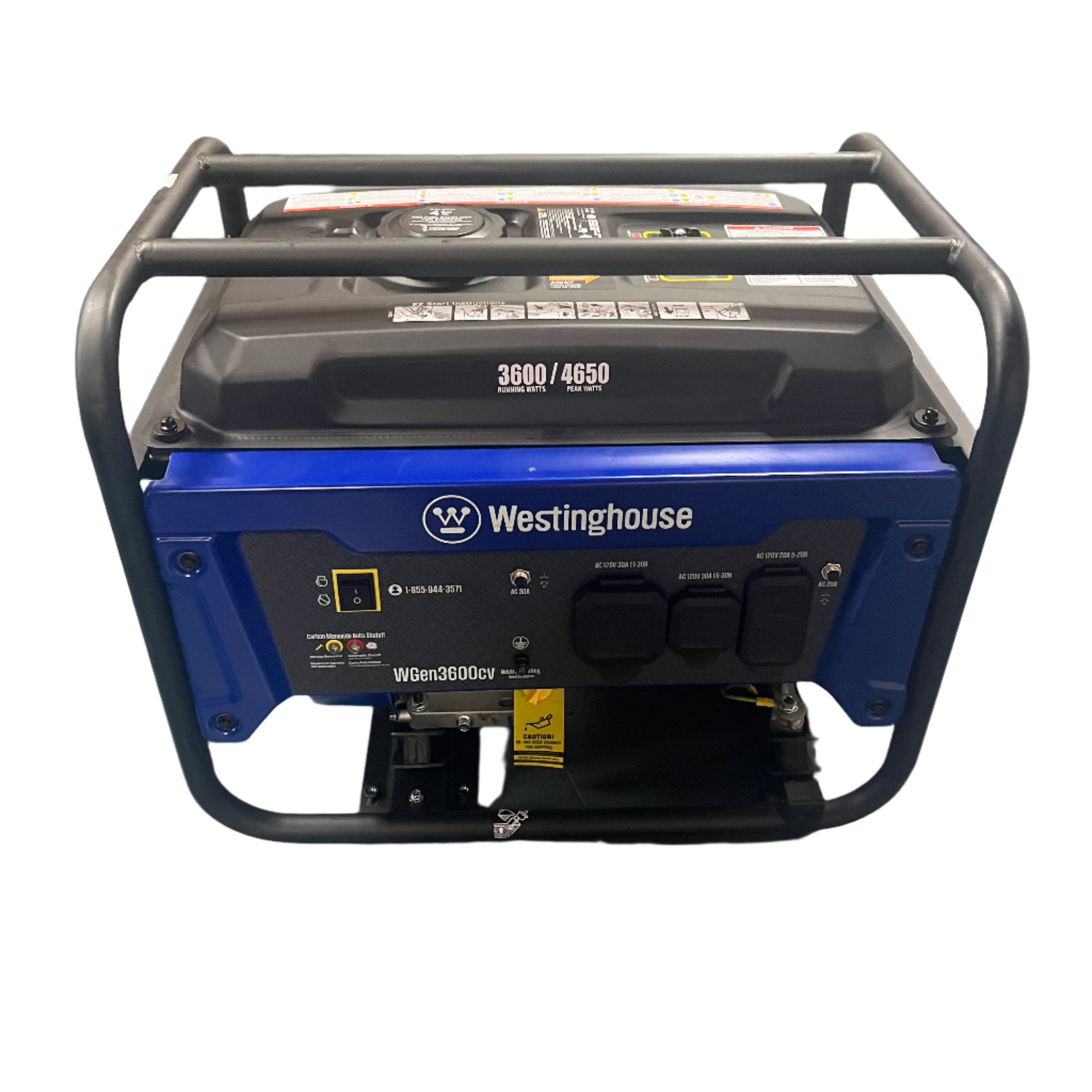 Westinghouse WGEN3600CV 3600W Portable Inverter Generator - Quiet, Reliable Power for Camping, RV & Emergency Backup - Local Pickup Available