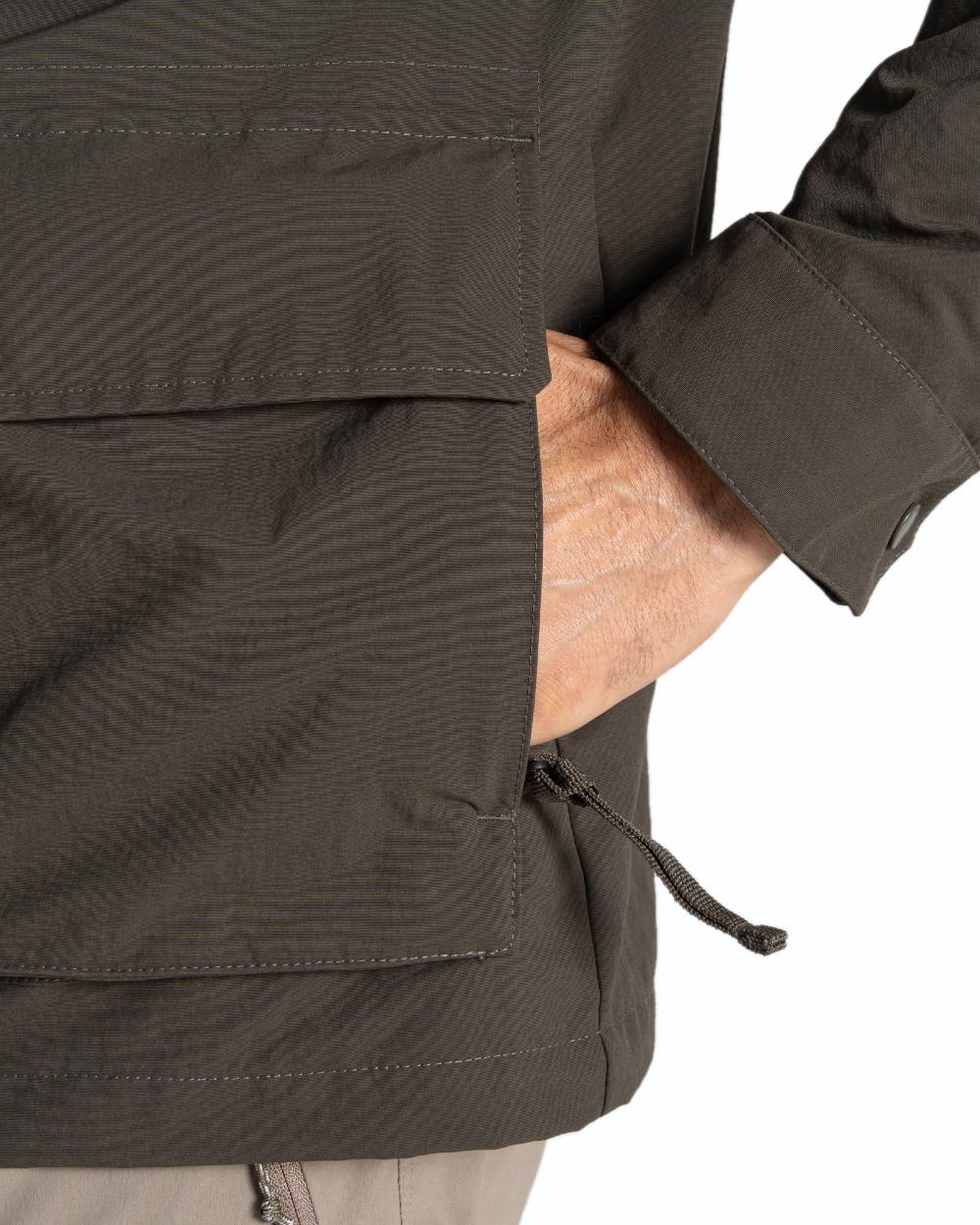 Craghoppers Men's NosiLife Adventure Jacket IV - Lightweight Waterproof Hiking Jacket for Outdoor Travel & Camping